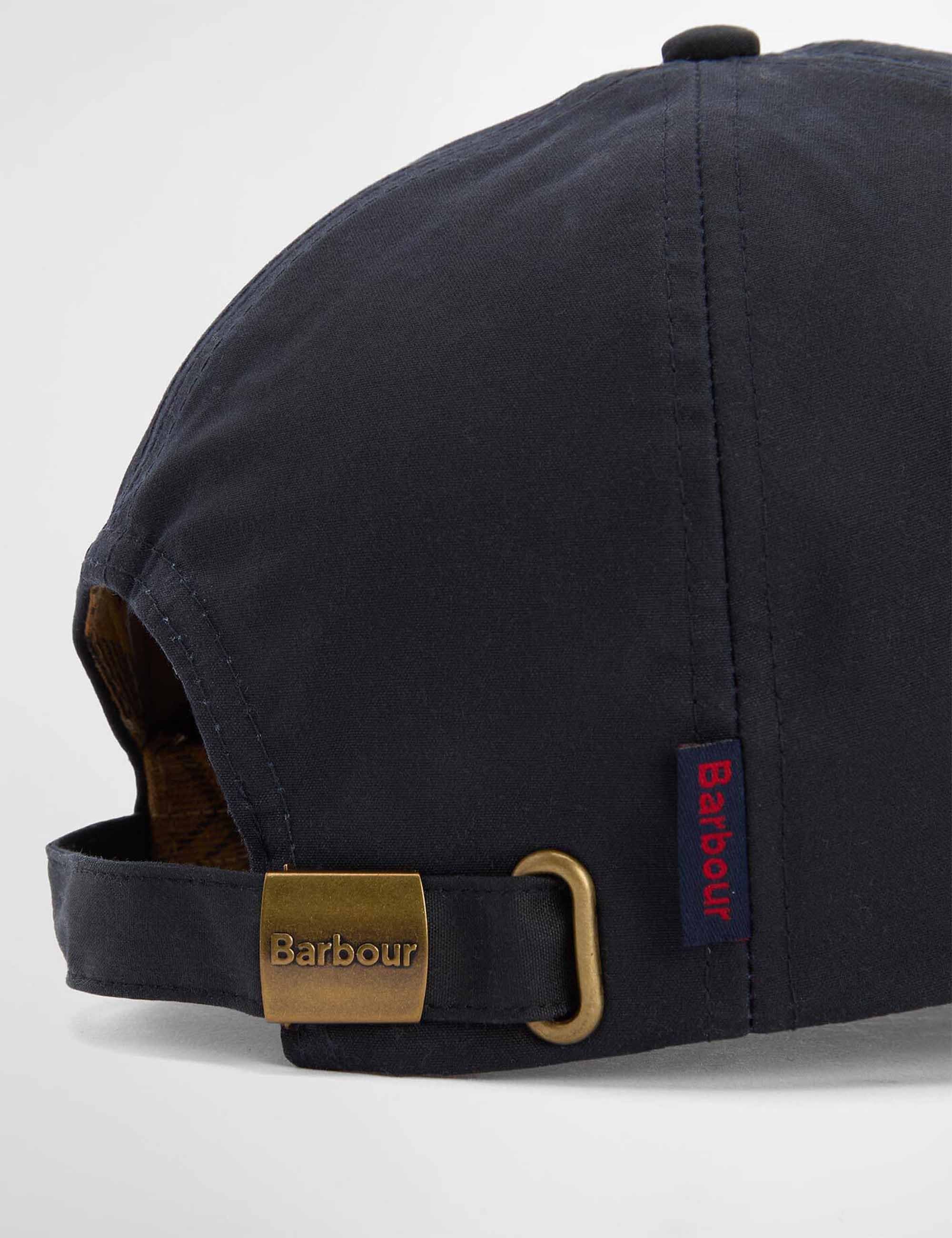Barbour Waxed Sports Cap - Navy