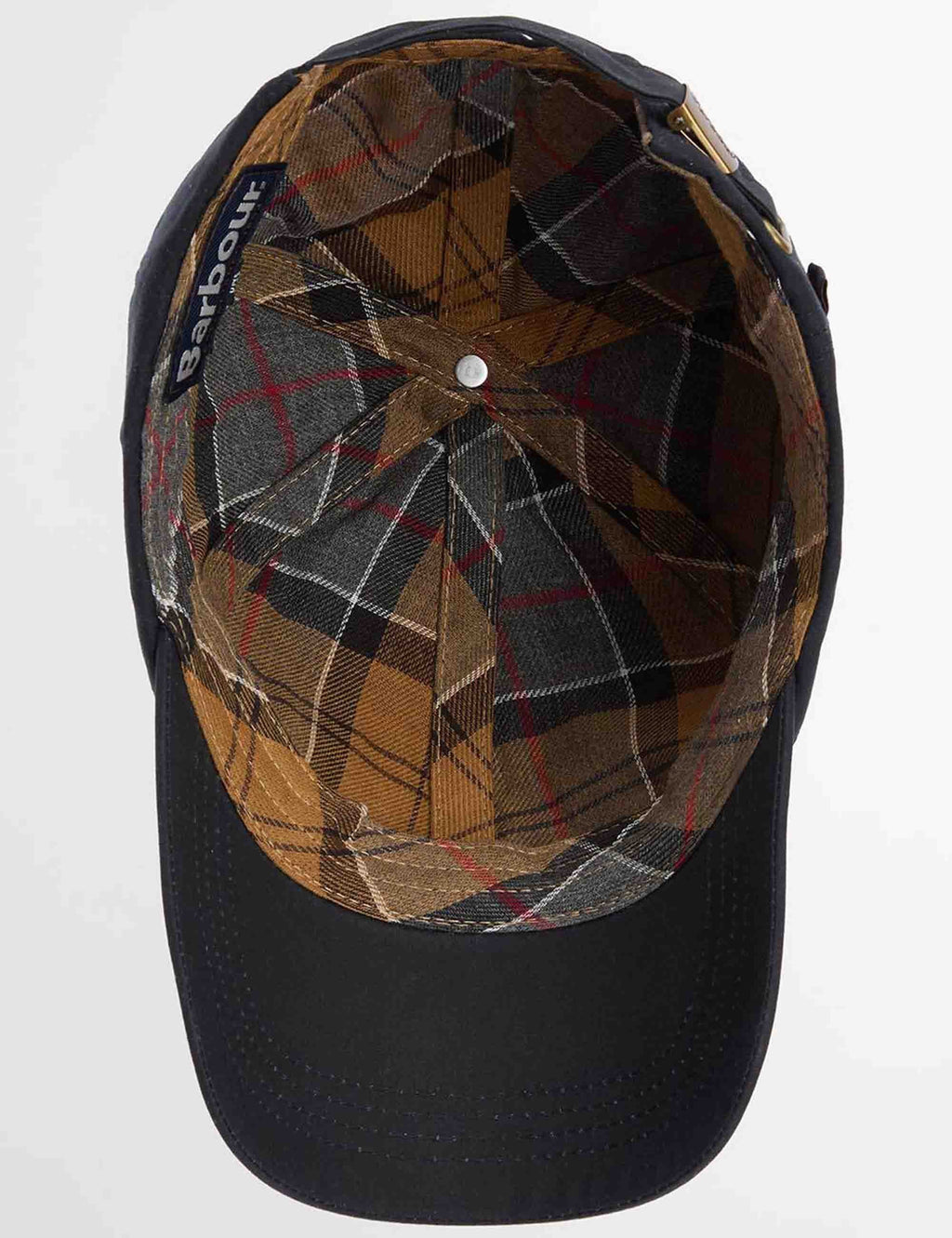 Waxed Sports Cap - Navy