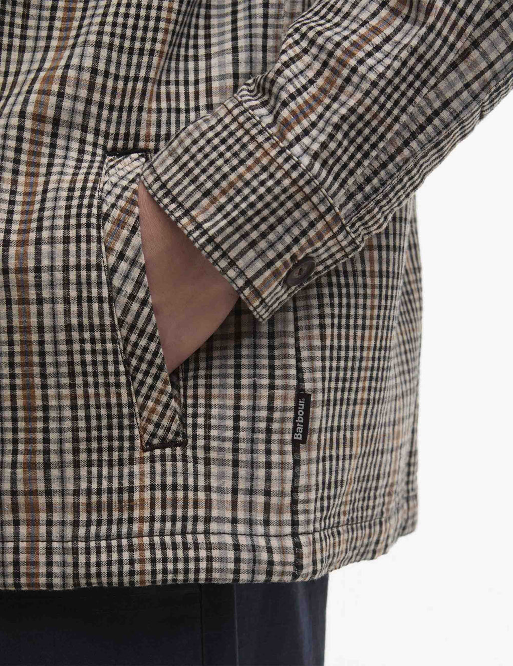 Fife Checked Overshirt - Neutral Check
