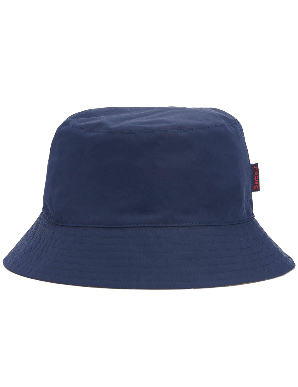 Hutton Reversible Bucket Hat - Navy/Classic Tartan