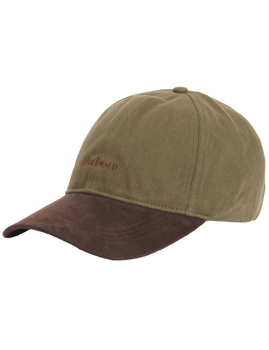 Langdale Sports Cap - Olive/Brown