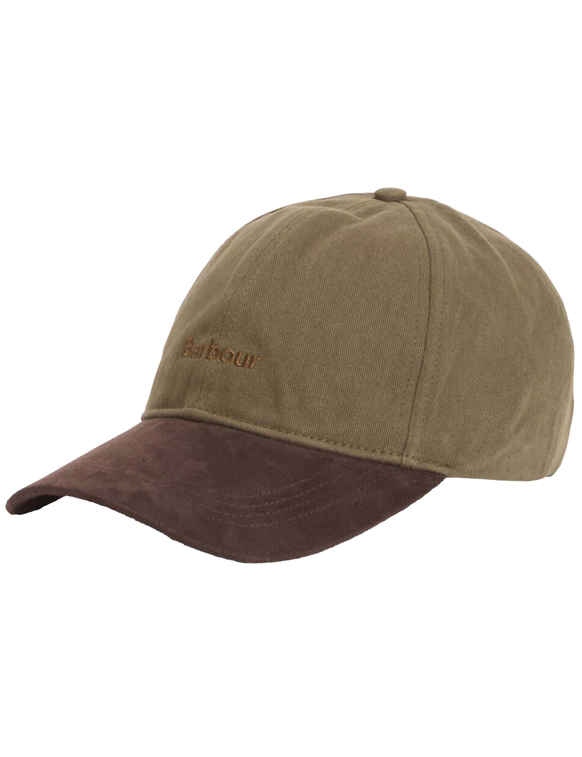 Barbour Langdale Sports Cap - Olive/Brown