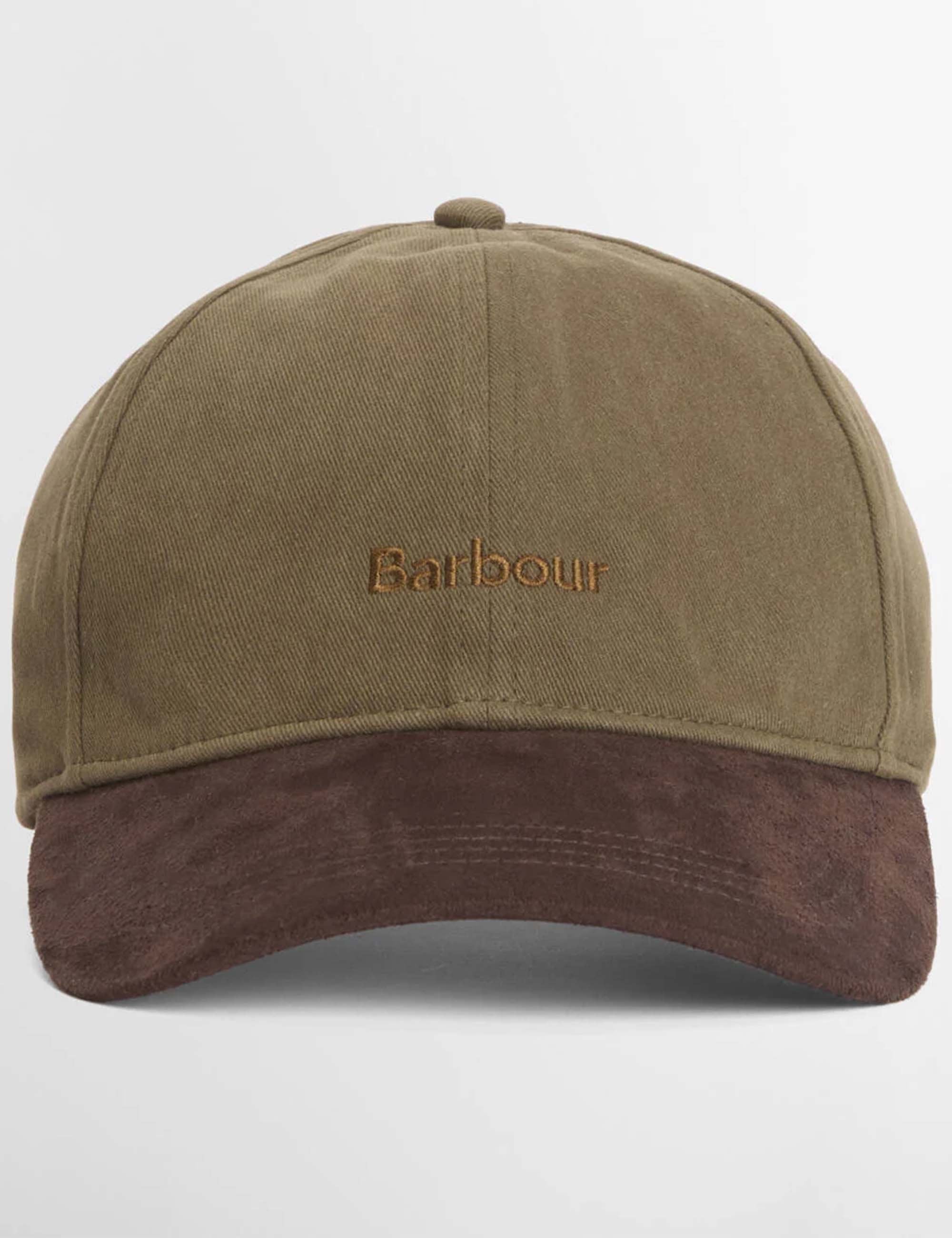 Barbour Langdale Sports Cap - Olive/Brown
