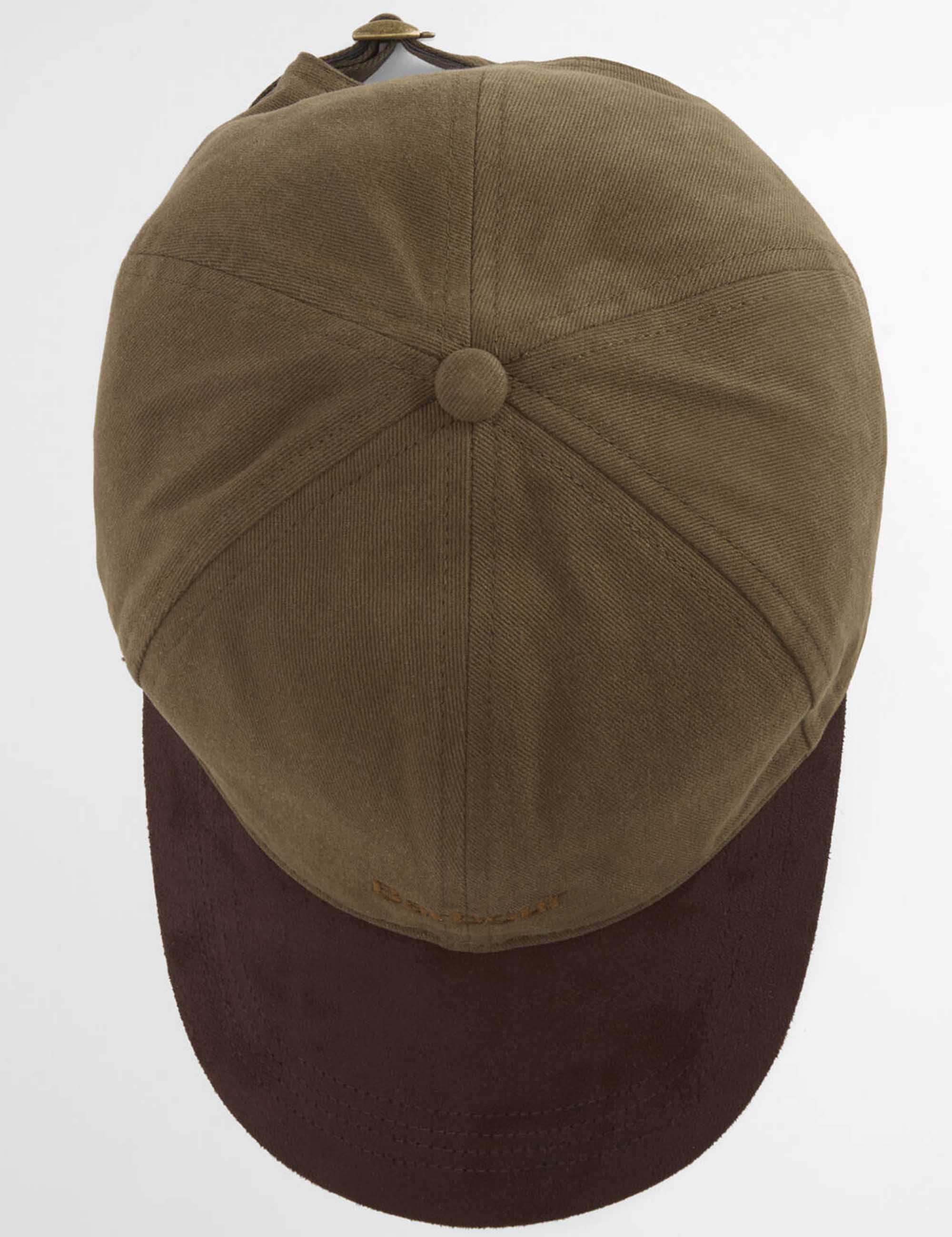 Barbour Langdale Sports Cap - Olive/Brown