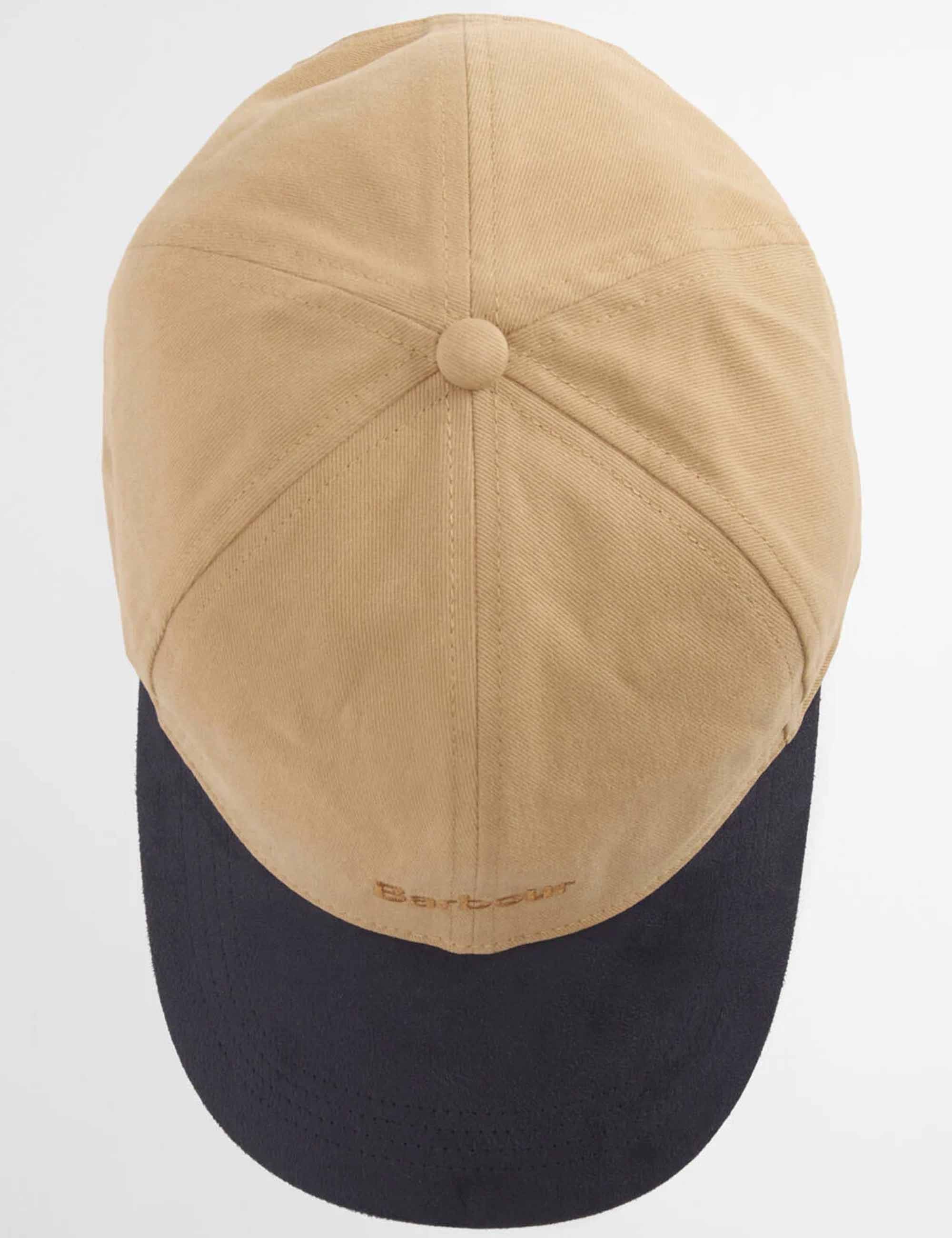 Barbour Langdale Sports Cap - Sandstone/Navy