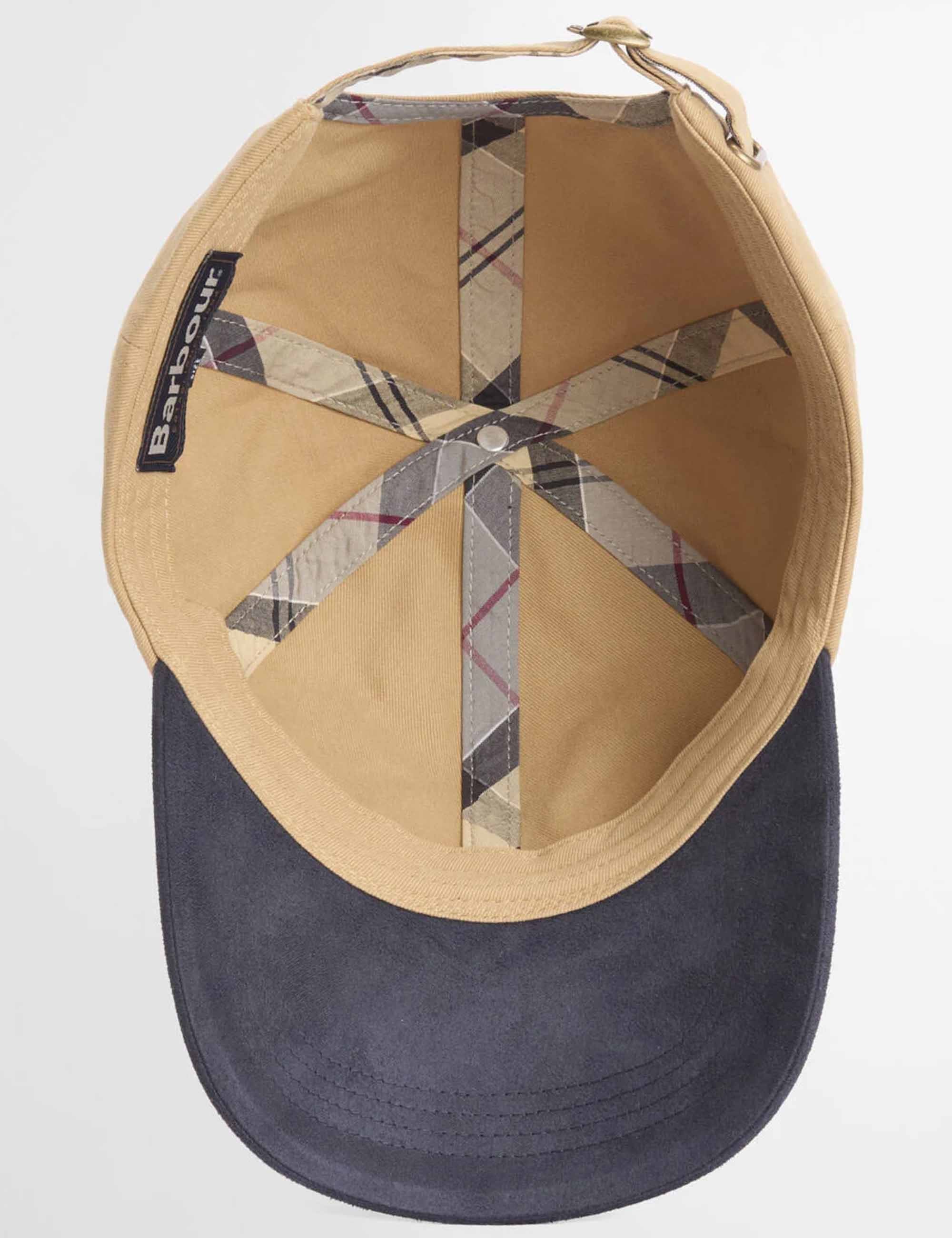 Barbour Langdale Sports Cap - Sandstone/Navy