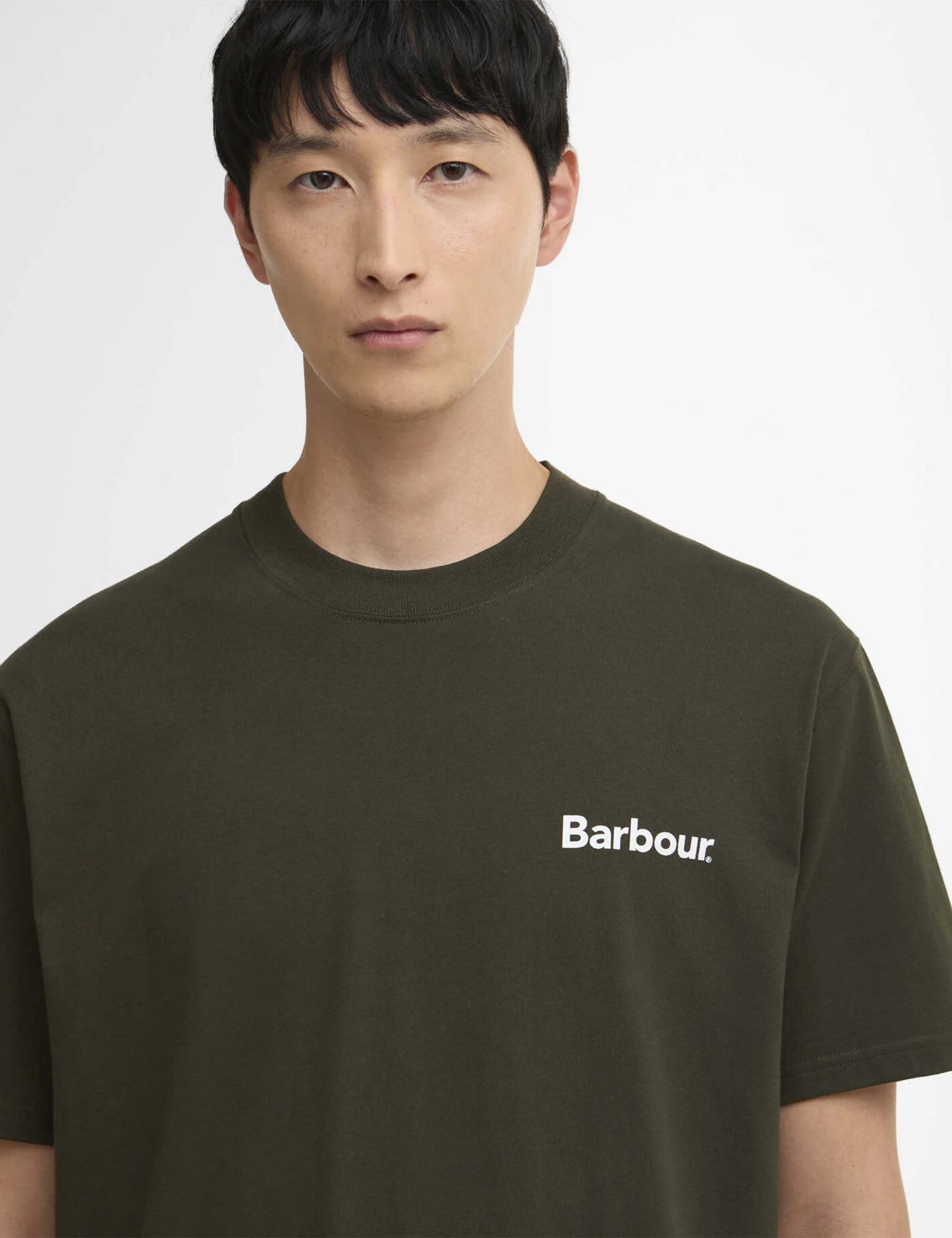Barbour Crosby Archive Oversized T-Shirt - Sage