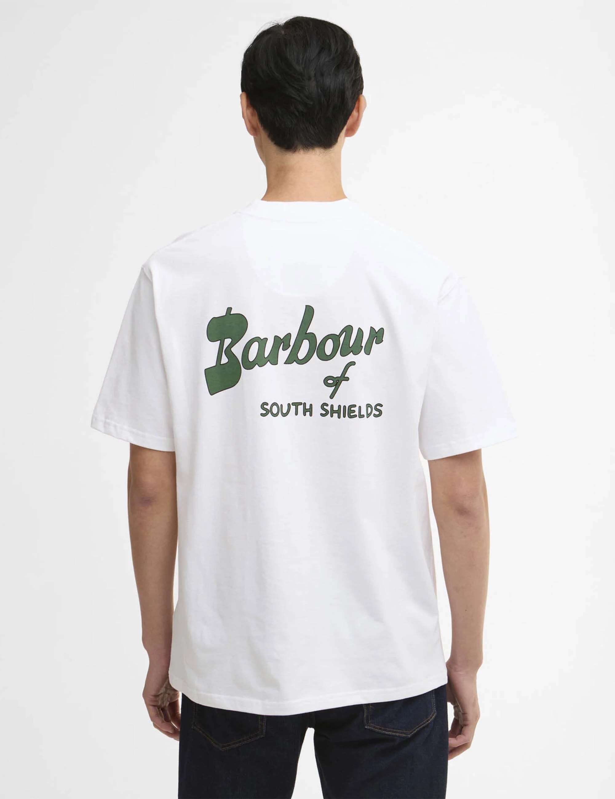 Barbour Crosby Archive Oversized T-Shirt - White