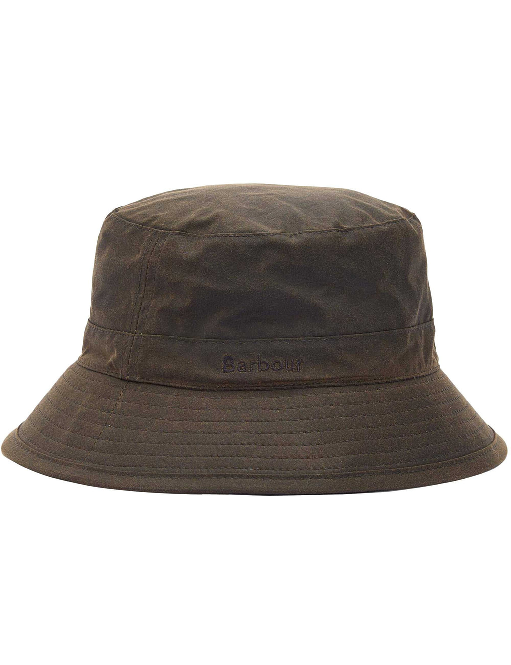 Waxed Bucket Hat - Olive