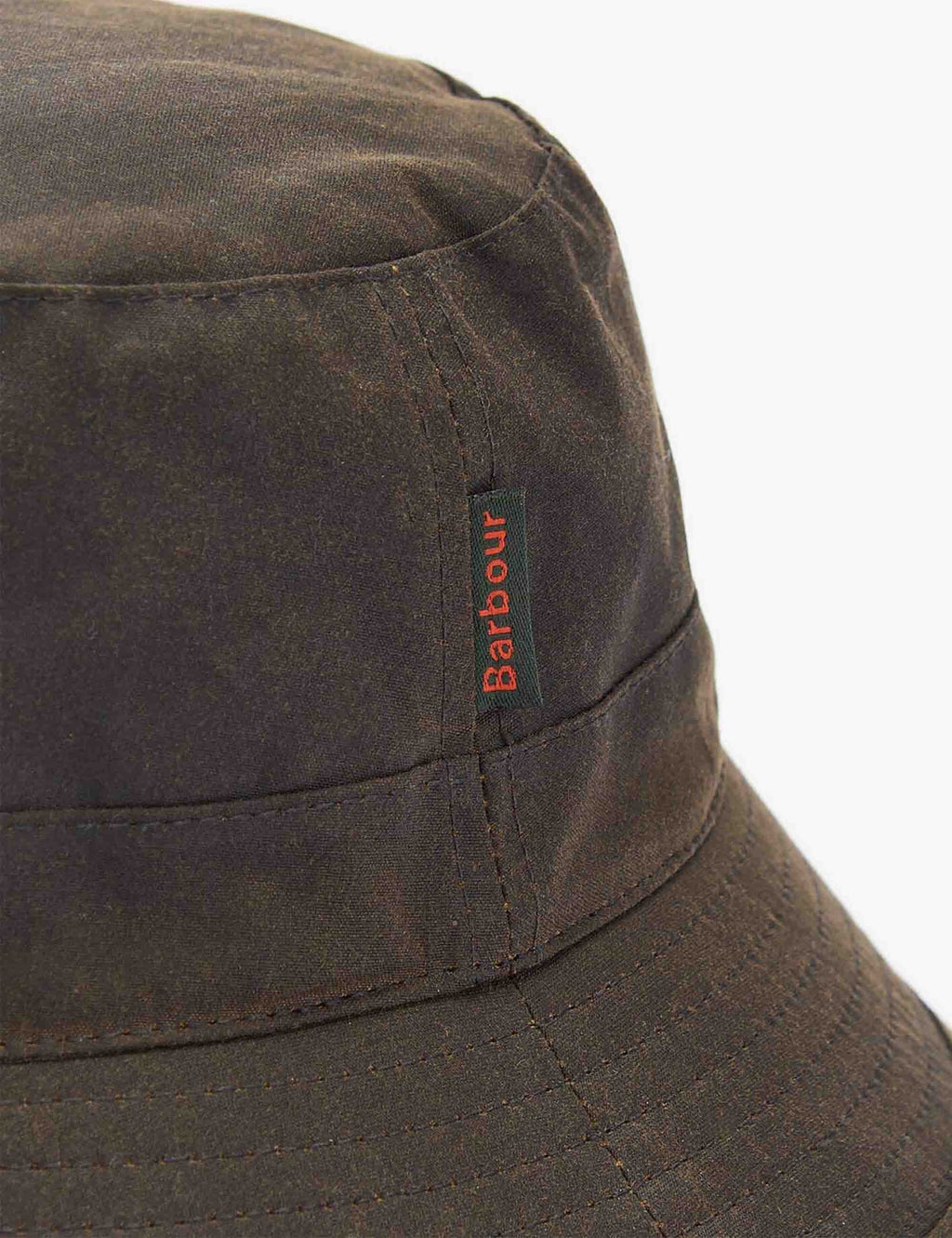 Waxed Bucket Hat - Olive