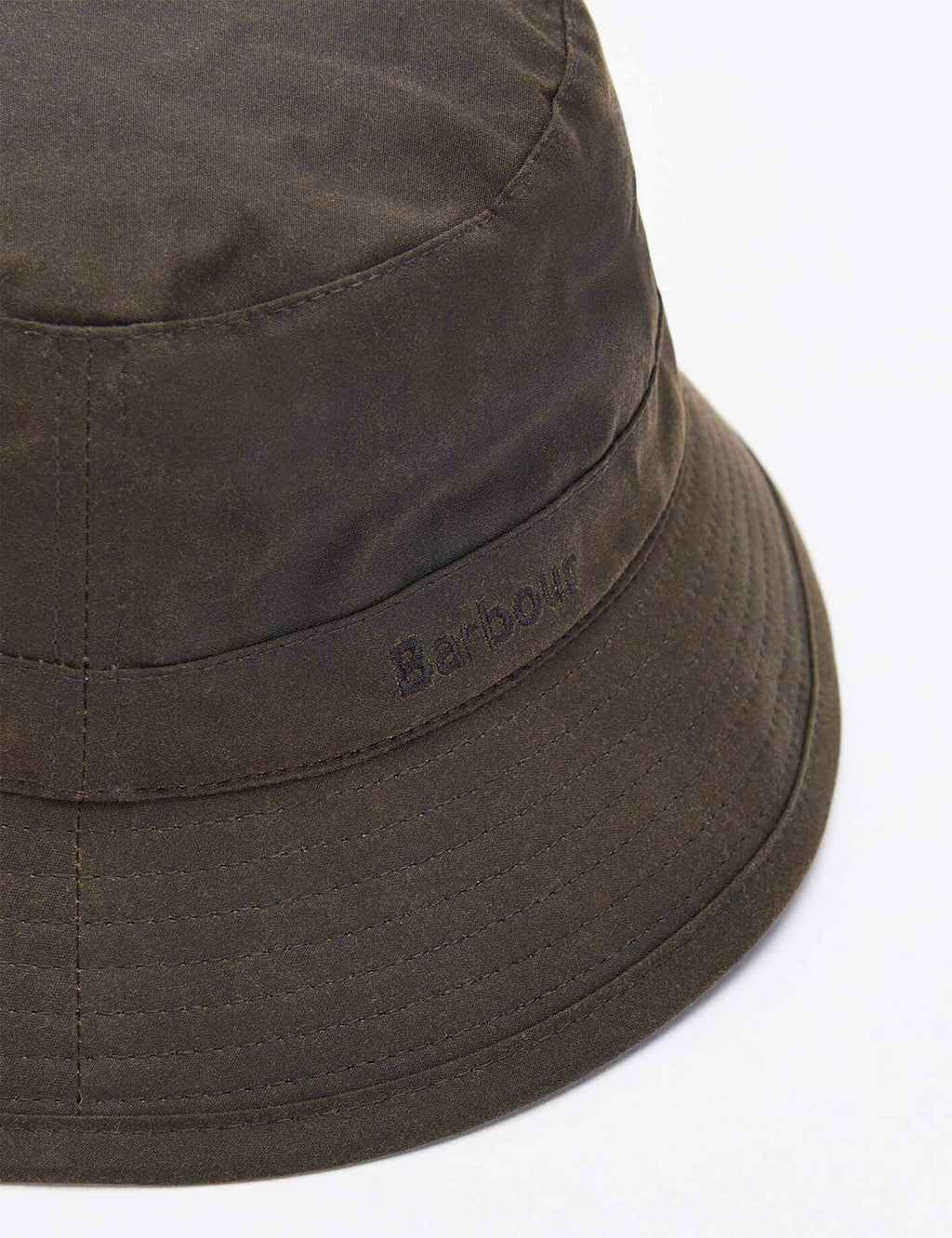 Waxed Bucket Hat - Olive