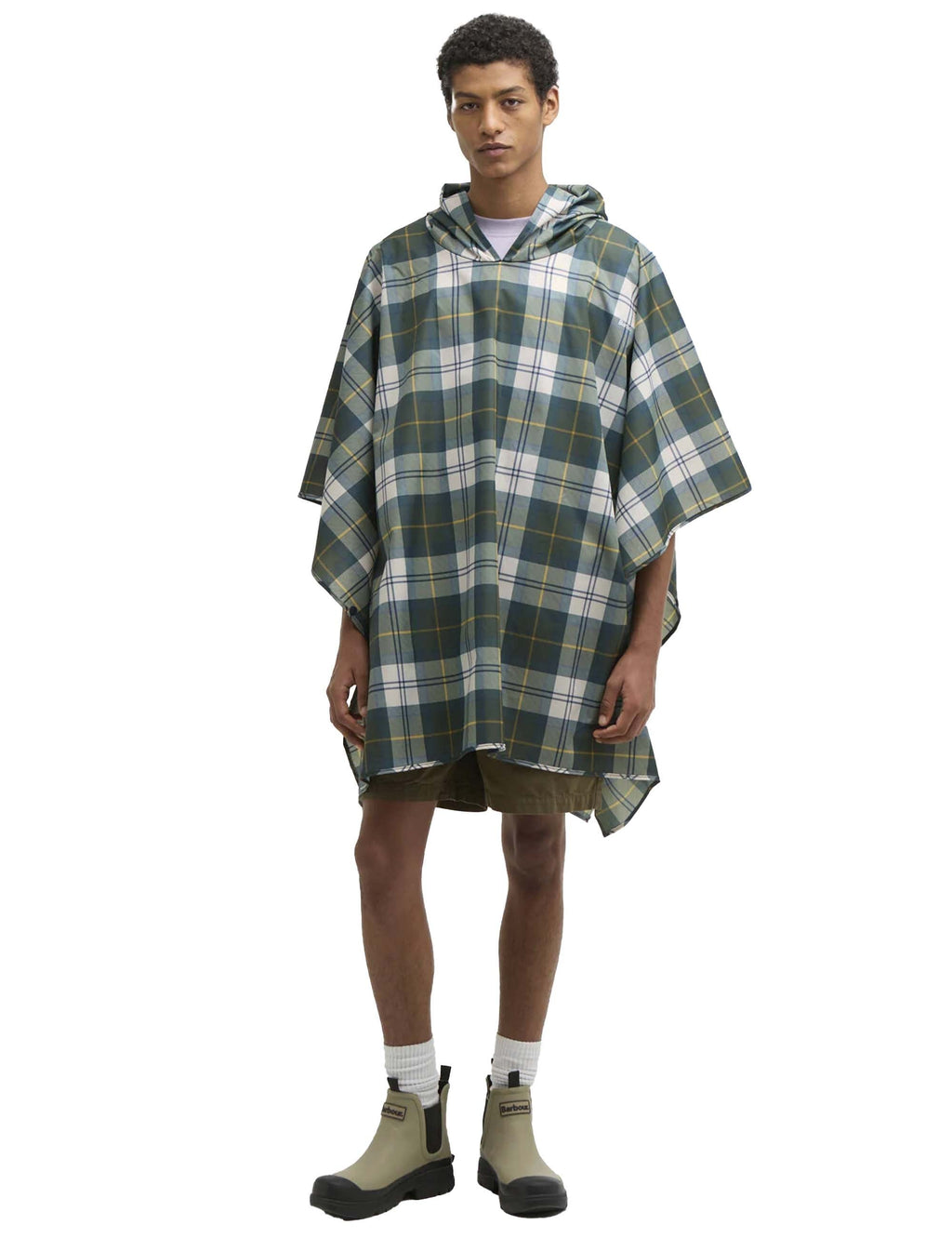 Tartan Showerproof Poncho - Ancient Tartan