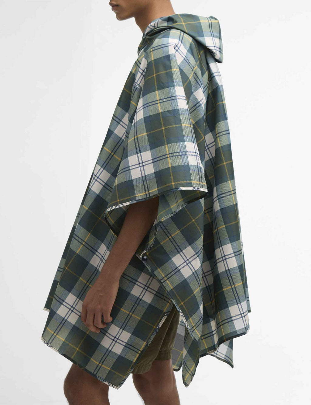 Tartan Showerproof Poncho - Ancient Tartan
