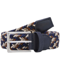 Ford Belt - Navy/Rust Mix
