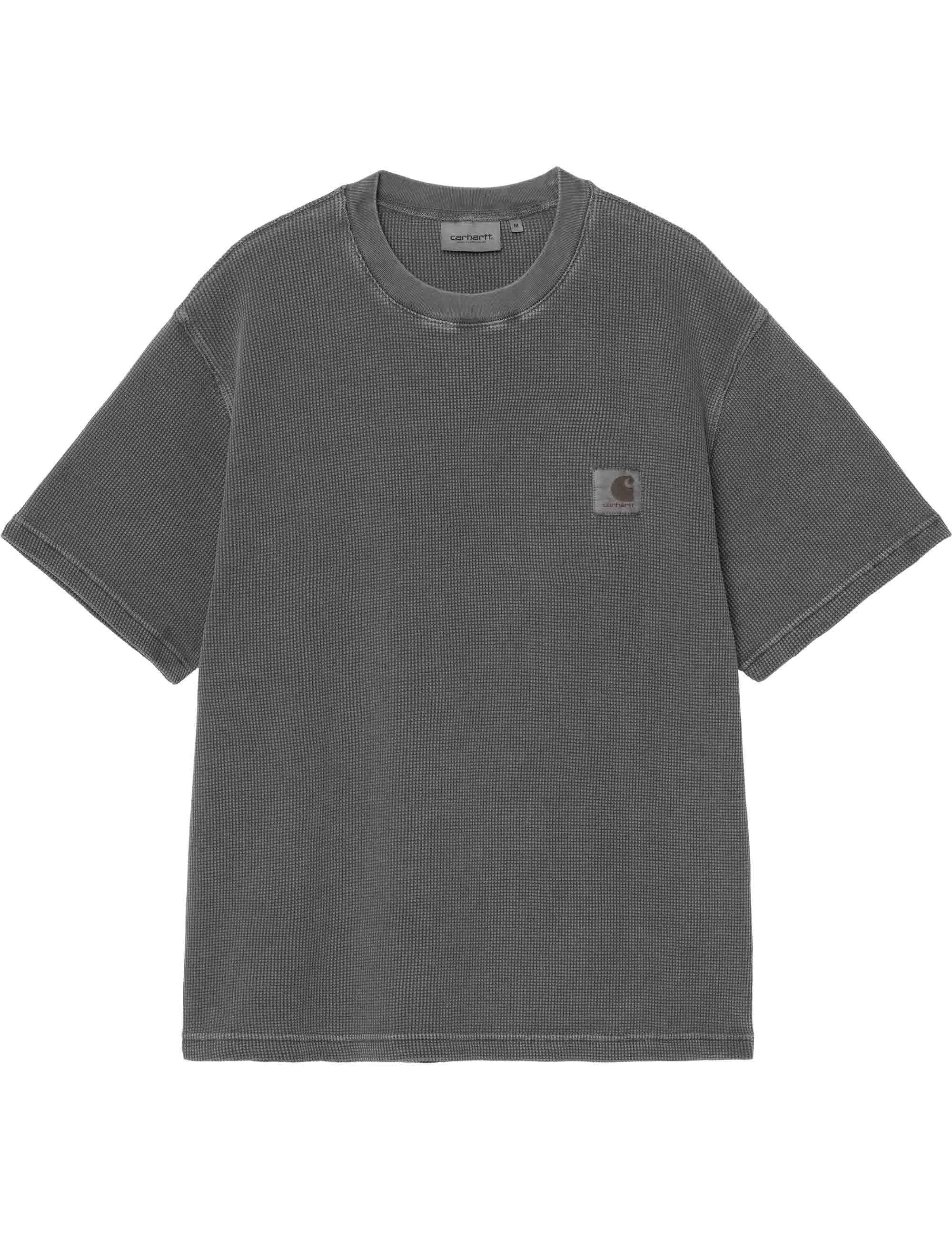 Nelson Waffle T-Shirt - Black