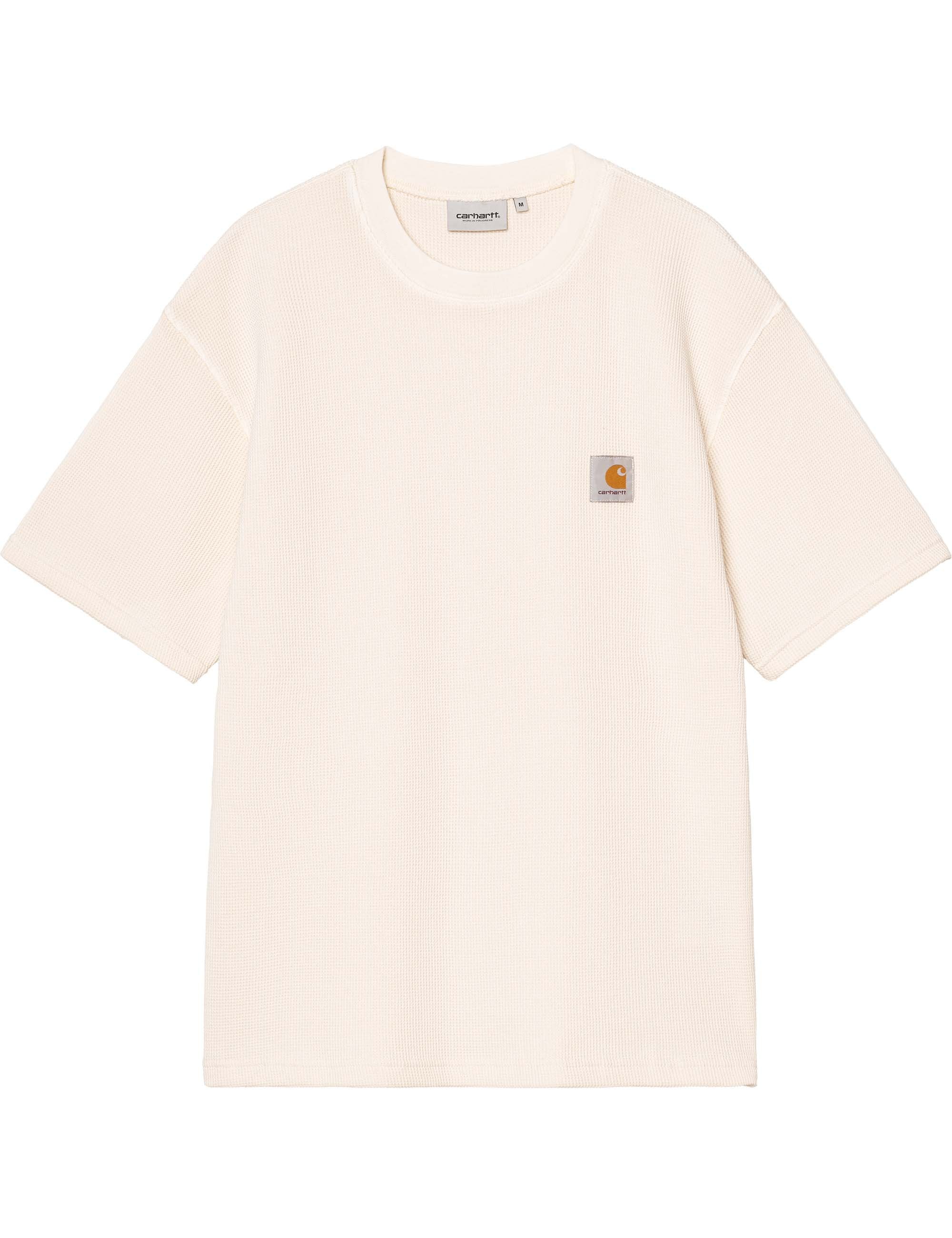 Nelson Waffle T-Shirt - Natural