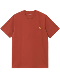 American Script T-Shirt - Oxide Red