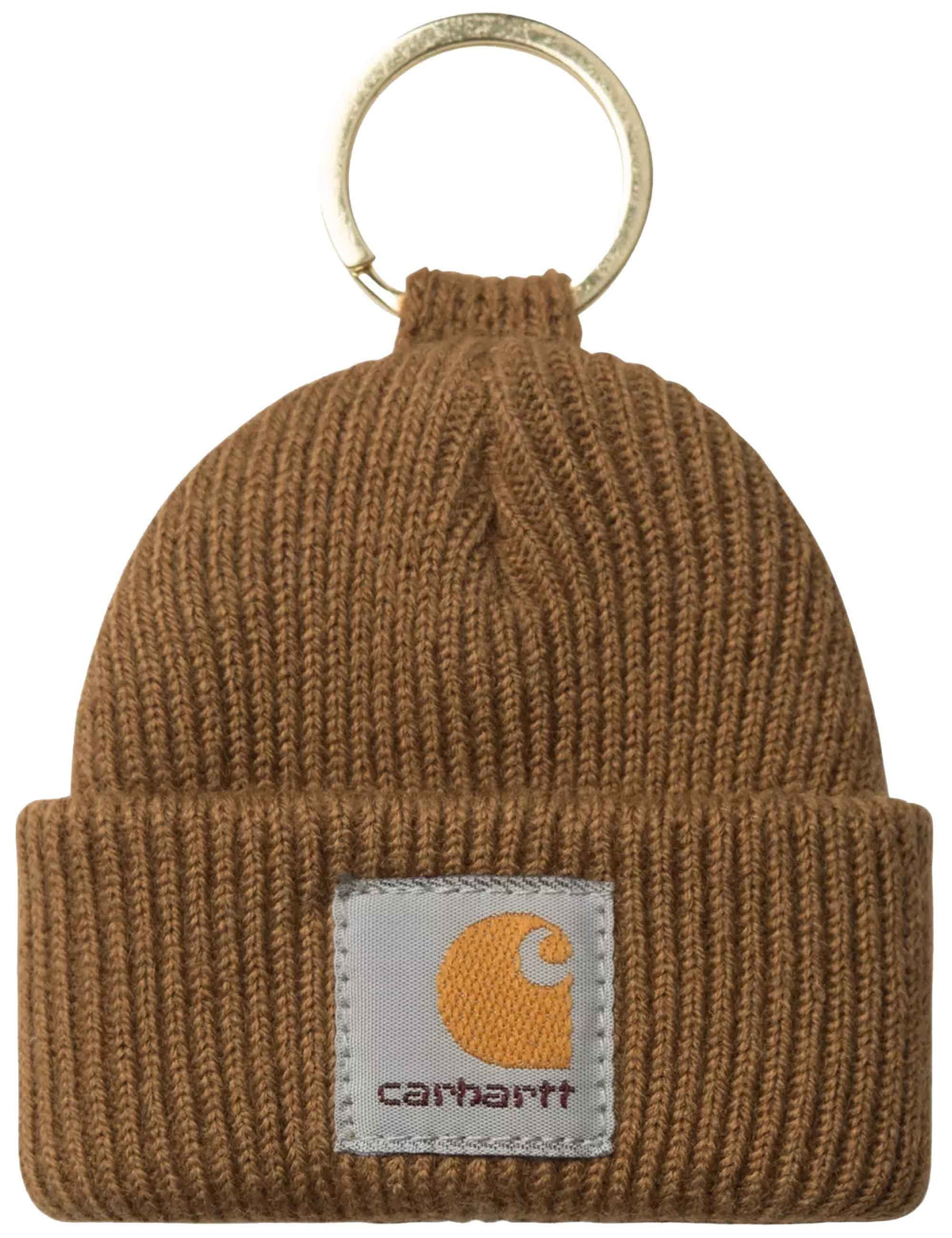 Carhartt WIP Mini Watch Hat Keychain - Hamilton Brown