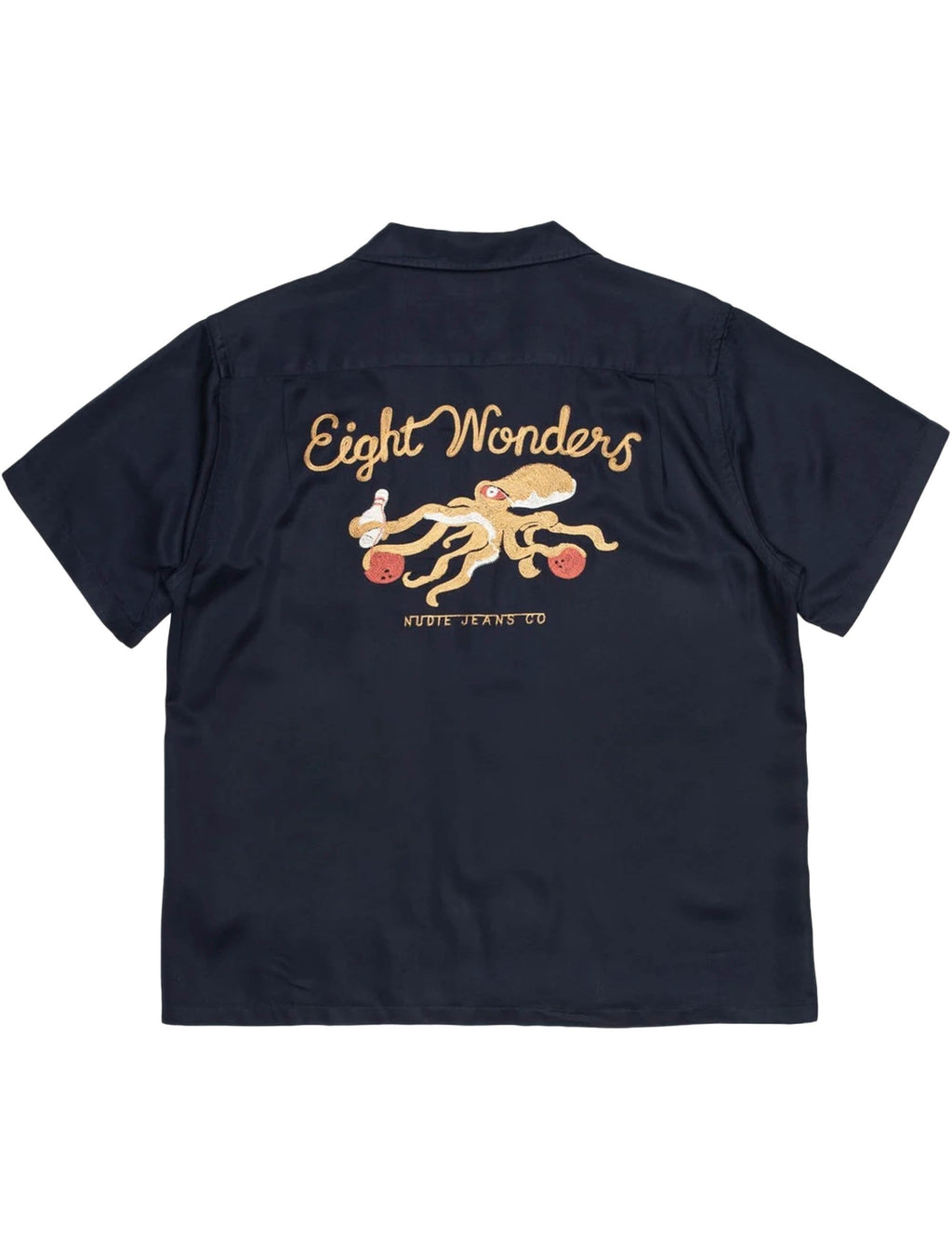 Arthur Bowling Shirt - Navy