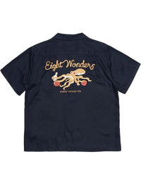 Arthur Bowling Shirt - Navy