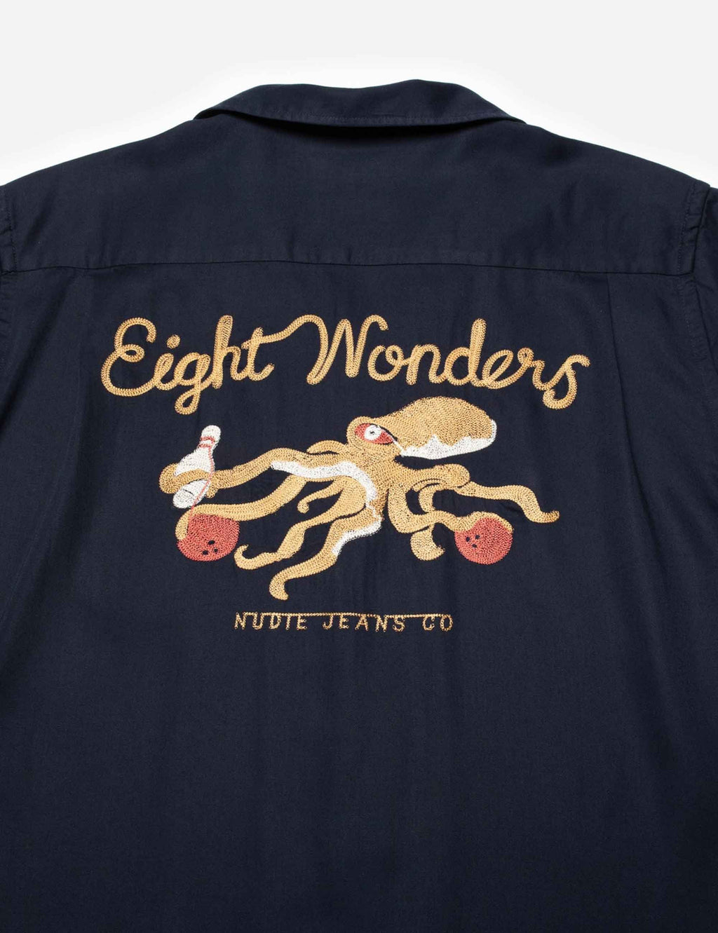 Arthur Bowling Shirt - Navy