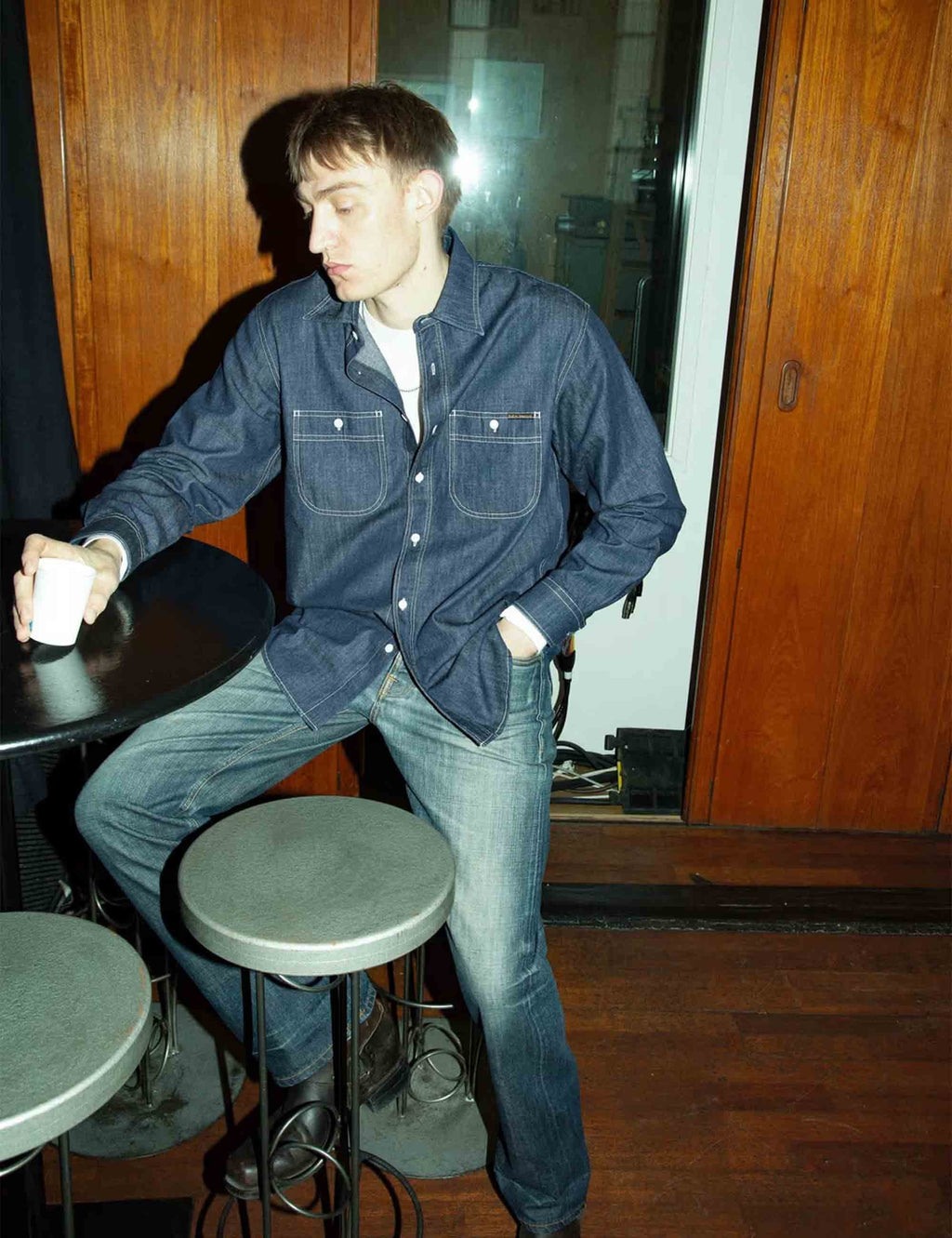 Julian Denim Shirt - Blue