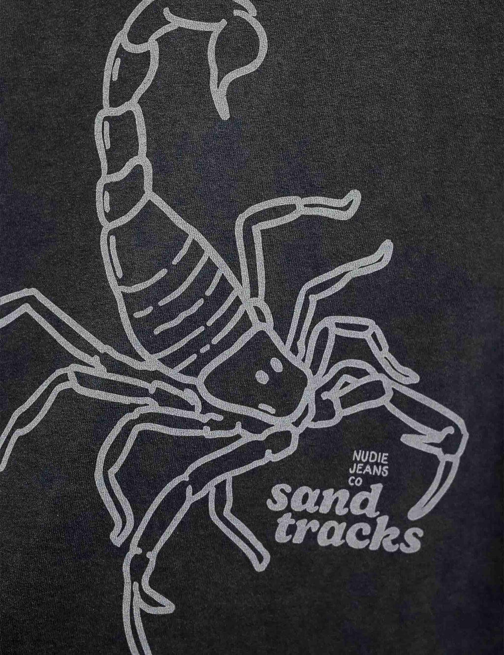 Roy Sand Tracks T-Shirt - Anthracite