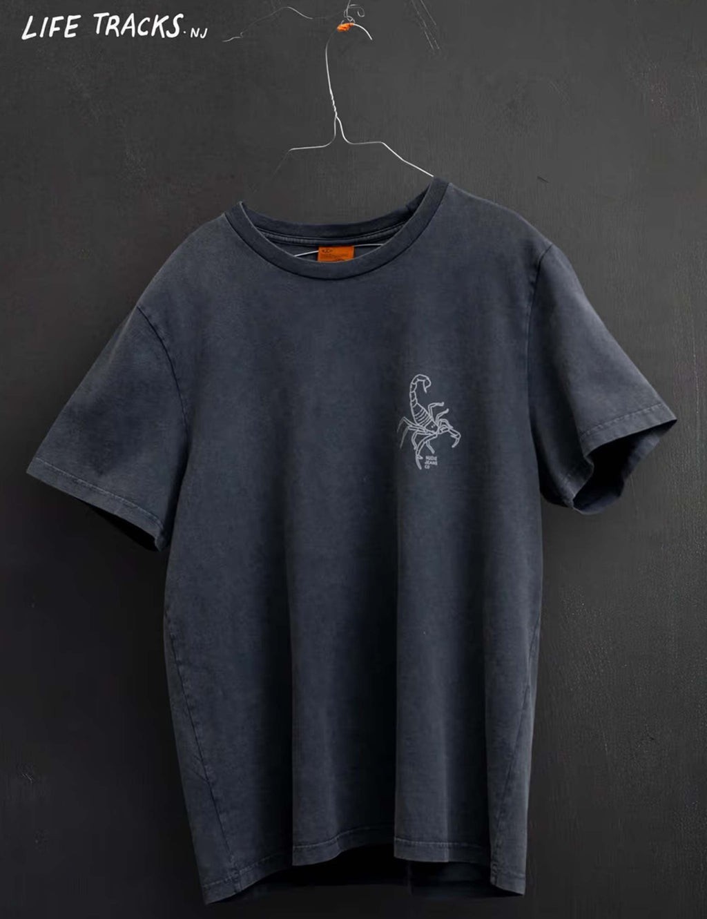 Roy Sand Tracks T-Shirt - Anthracite