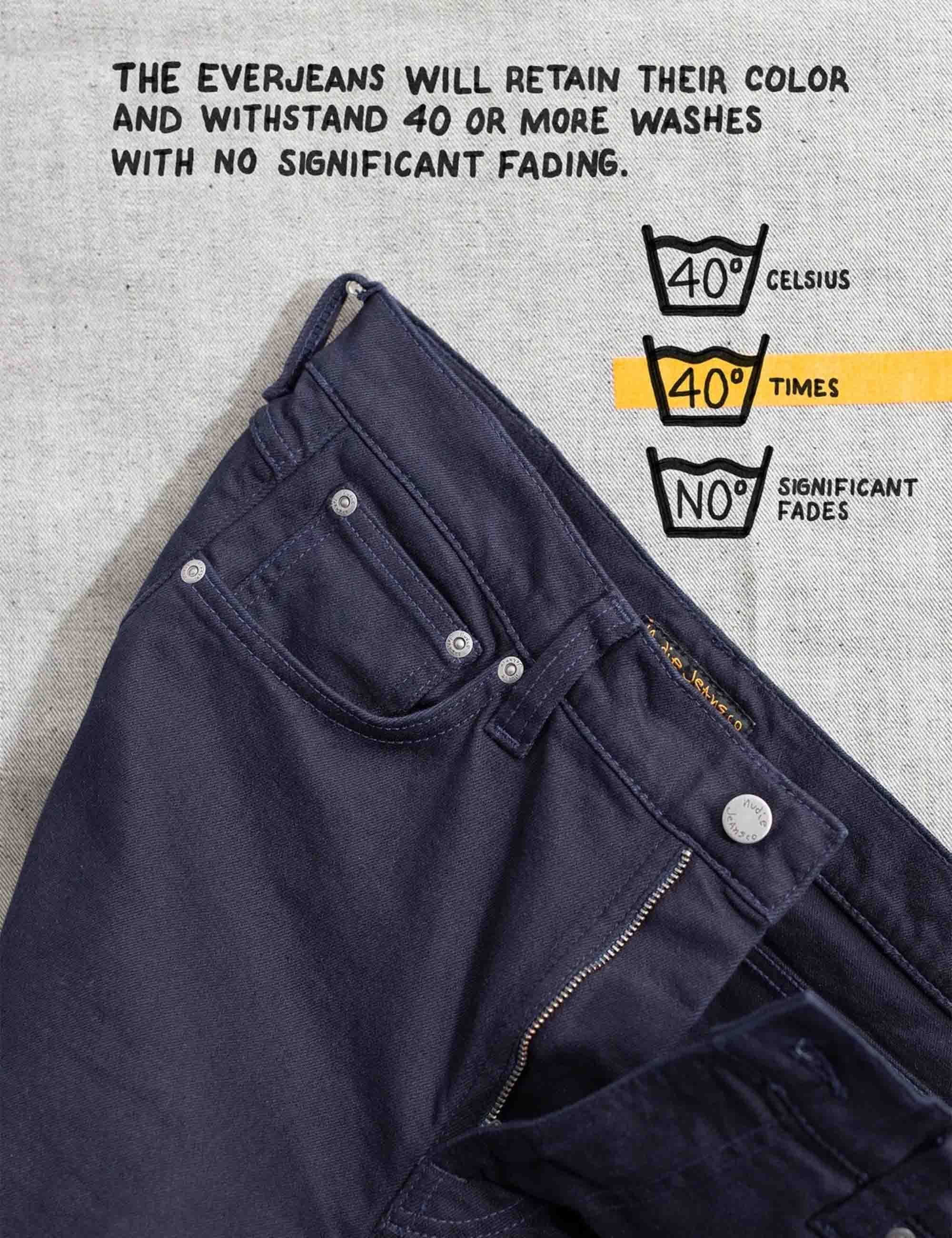 Gritty Jackson Jeans - Blue, Everblue Wash