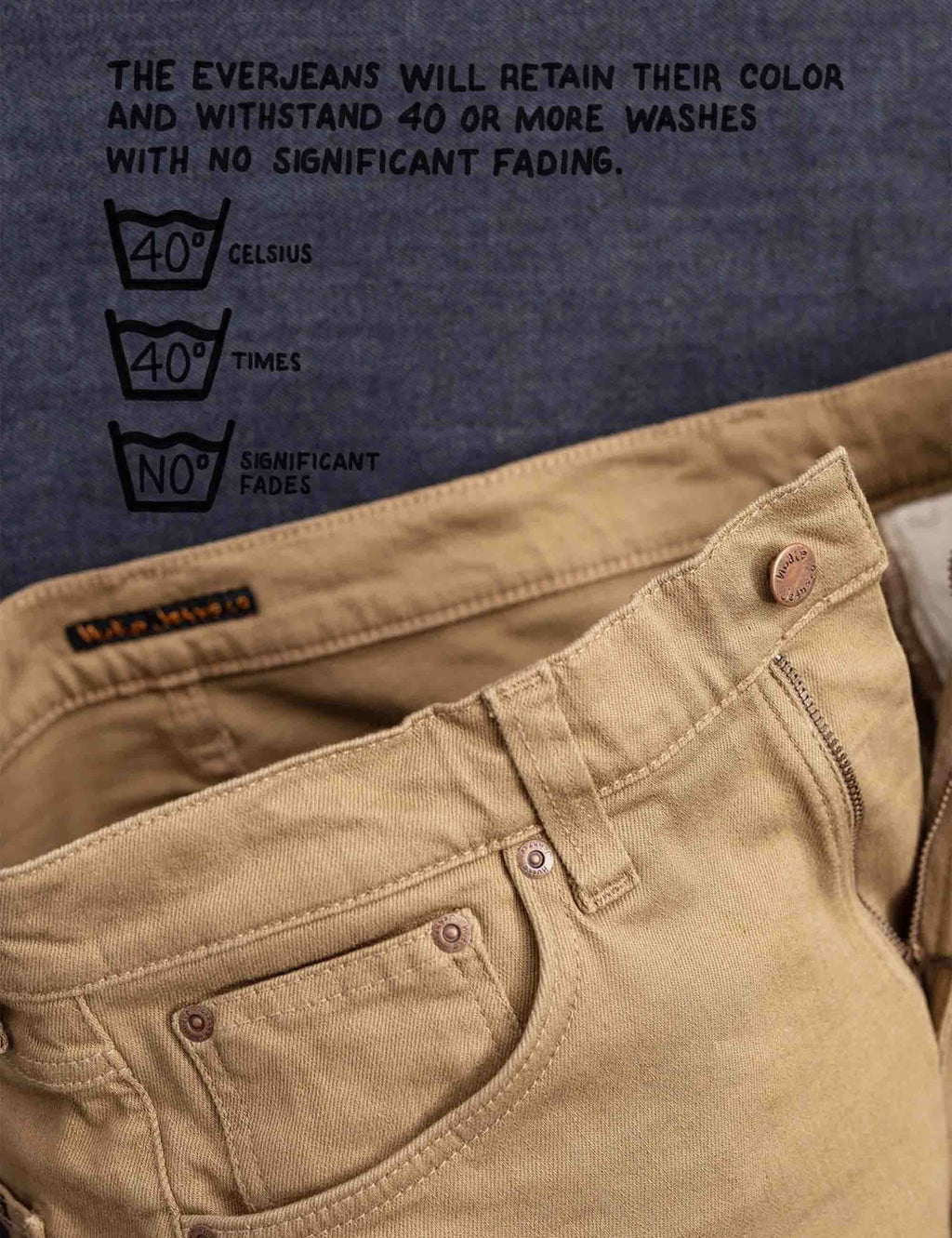 Gritty Jackson Jeans - Brown, Everlion Wash