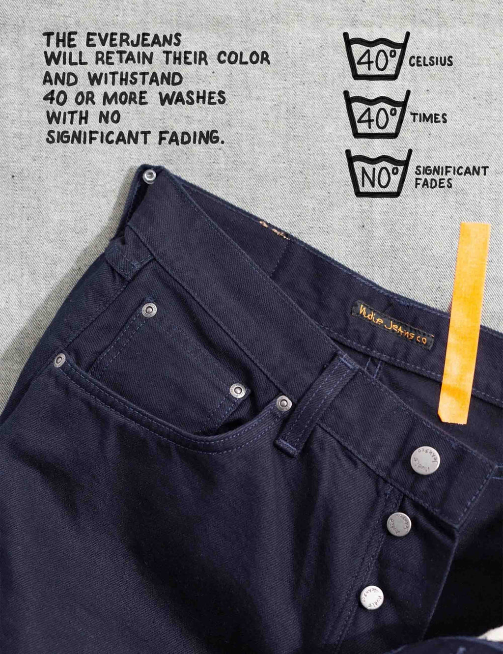 Rad Rufus Jeans - Blue, Everblue Wash