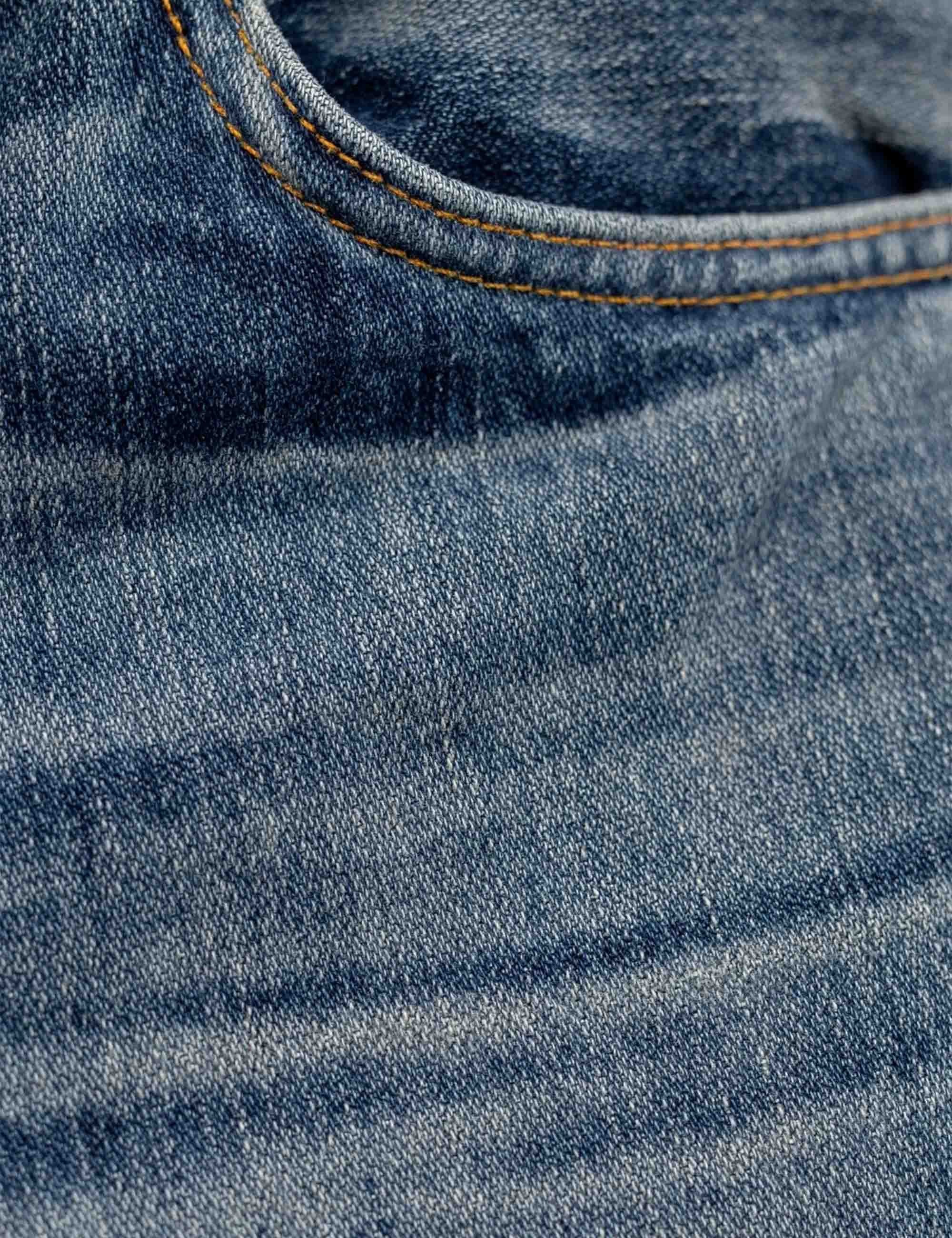Nudie Jeans Gritty Jackson Jeans -  Blue, Sand Tracks Wash