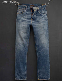 Rad Rufus Jeans - Blue, Sand Tracks Wash