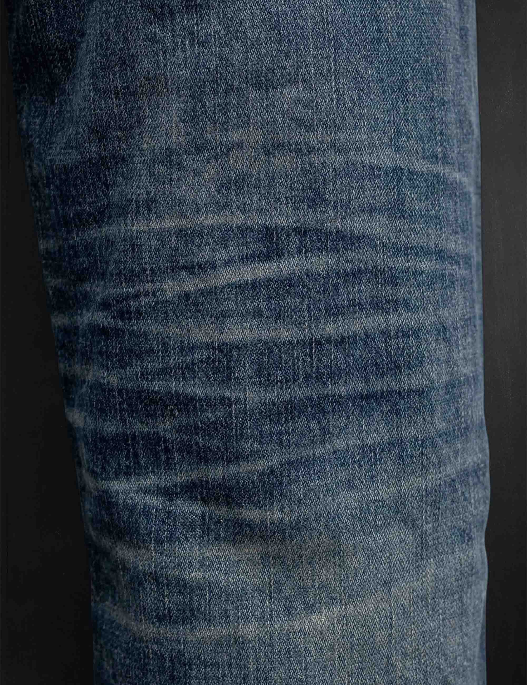 Nudie Jeans Rad Rufus Jeans - Blue, Sand Tracks Wash