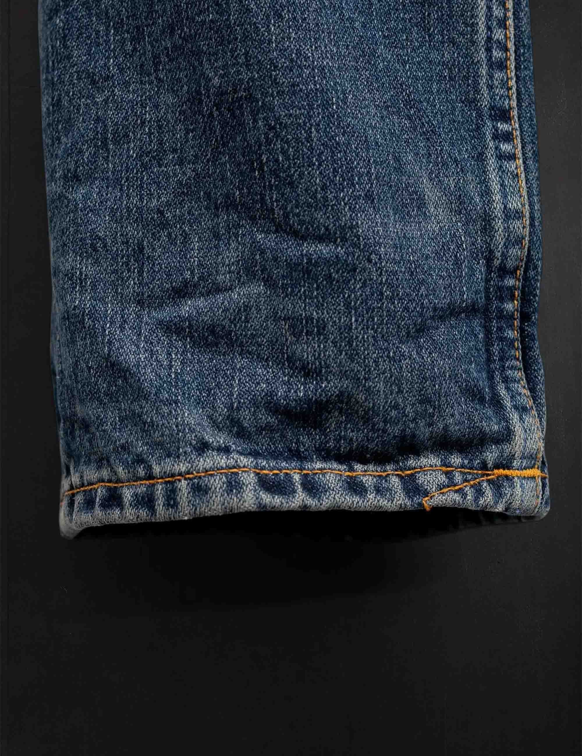Nudie Jeans Rad Rufus Jeans - Blue, Sand Tracks Wash