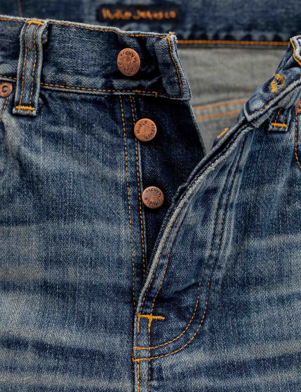 Rad Rufus Jeans - Blue, Sand Tracks Wash