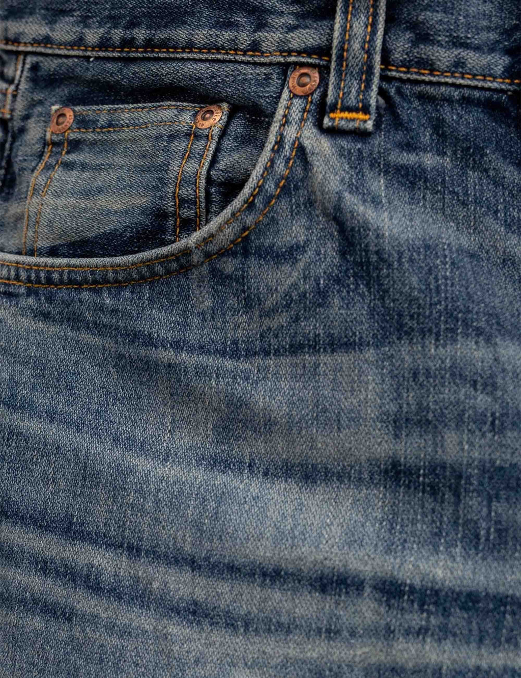 Rad Rufus Jeans - Blue, Sand Tracks Wash