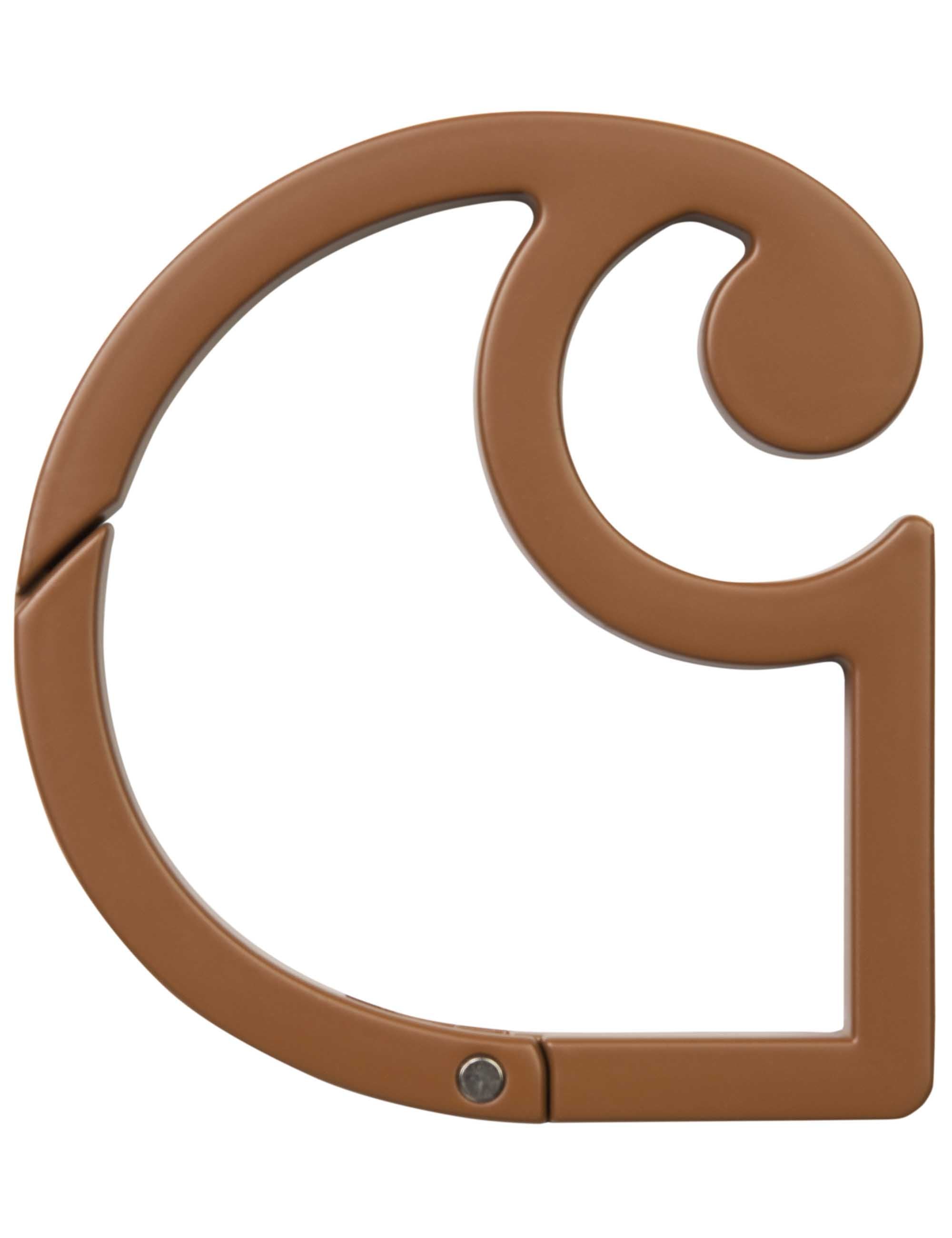 Carhartt WIP C-Logo Carabiner - Brown