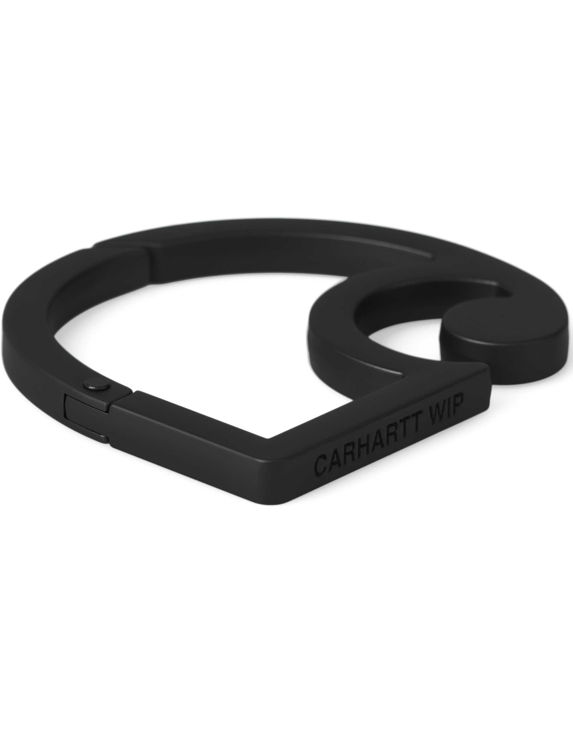 Carhartt WIP C-Logo Carabiner - Black