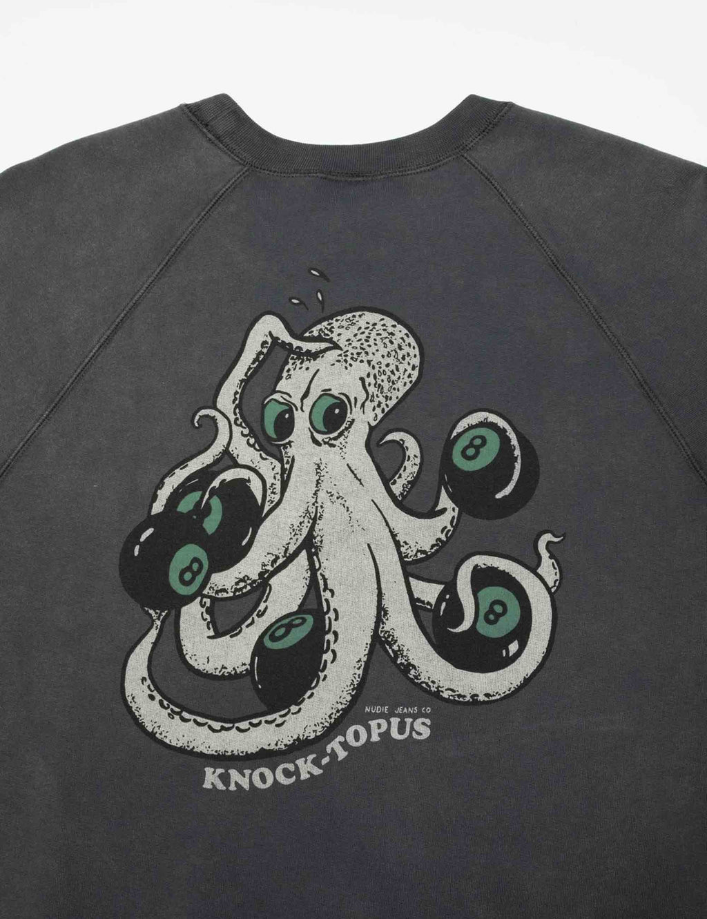 Palle Knock-Topus Crew Sweat - Anthracite