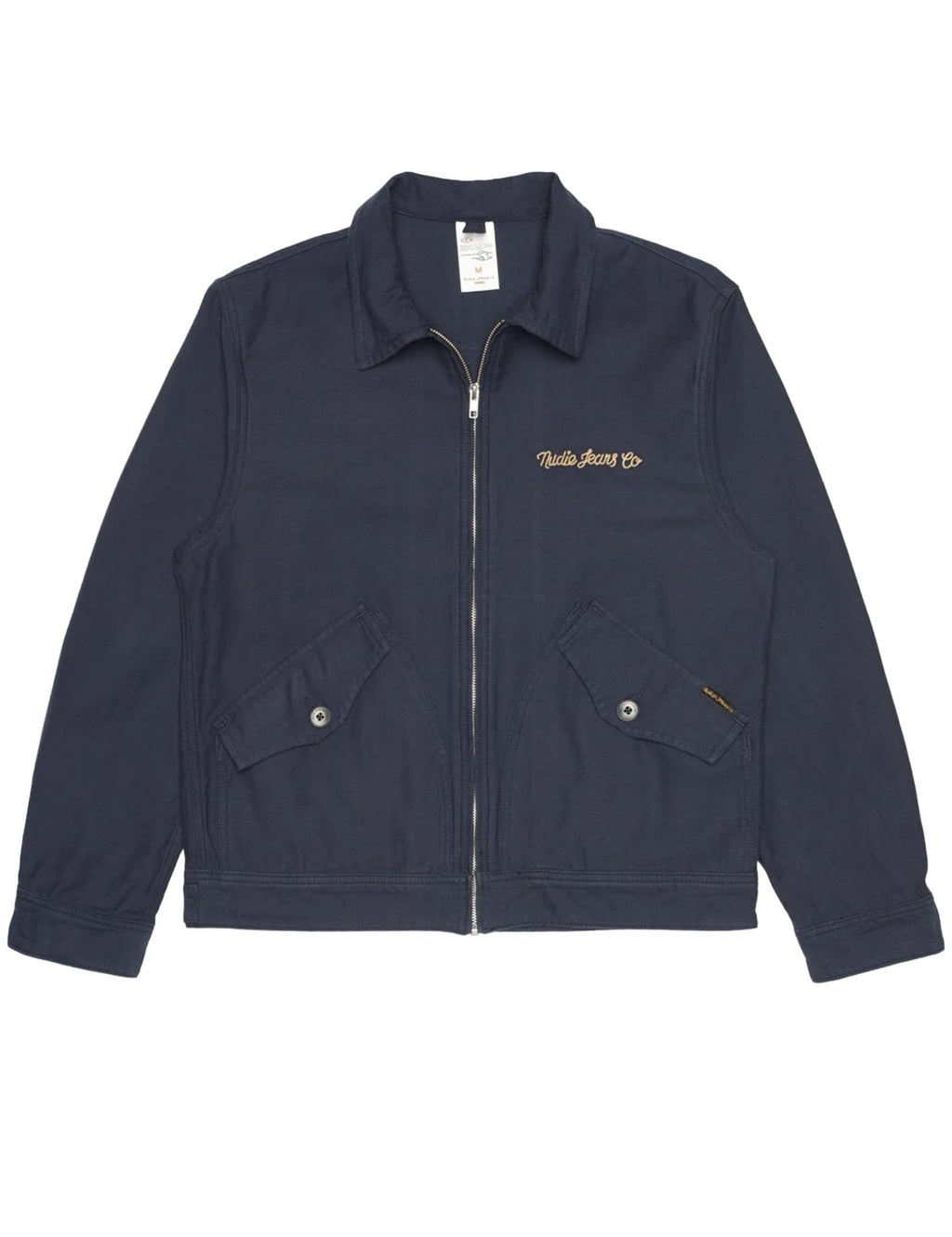Blake Zip Jacket Back Sateen - Navy