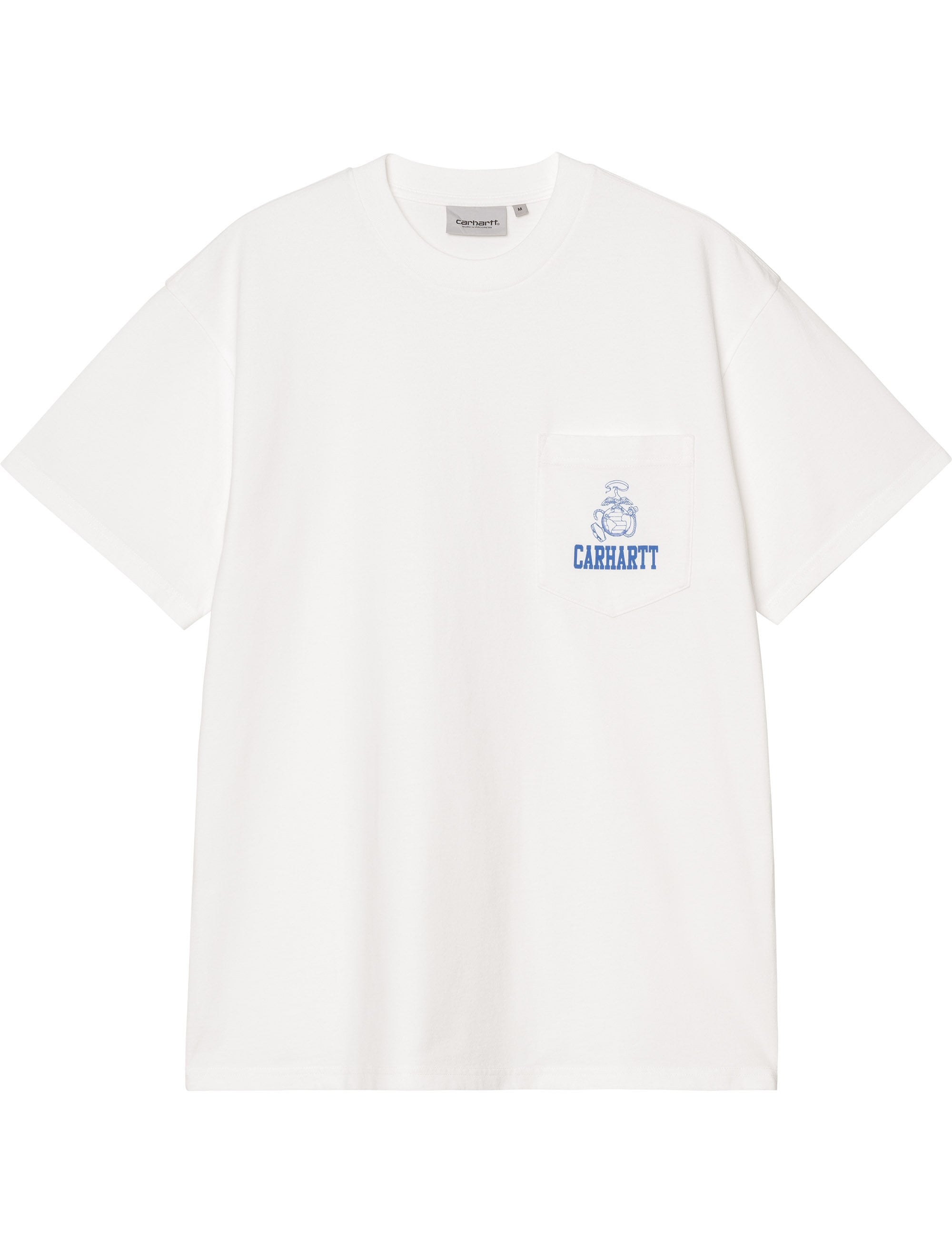 Carhartt WIP Pond Corps Pocket T-Shirt - White