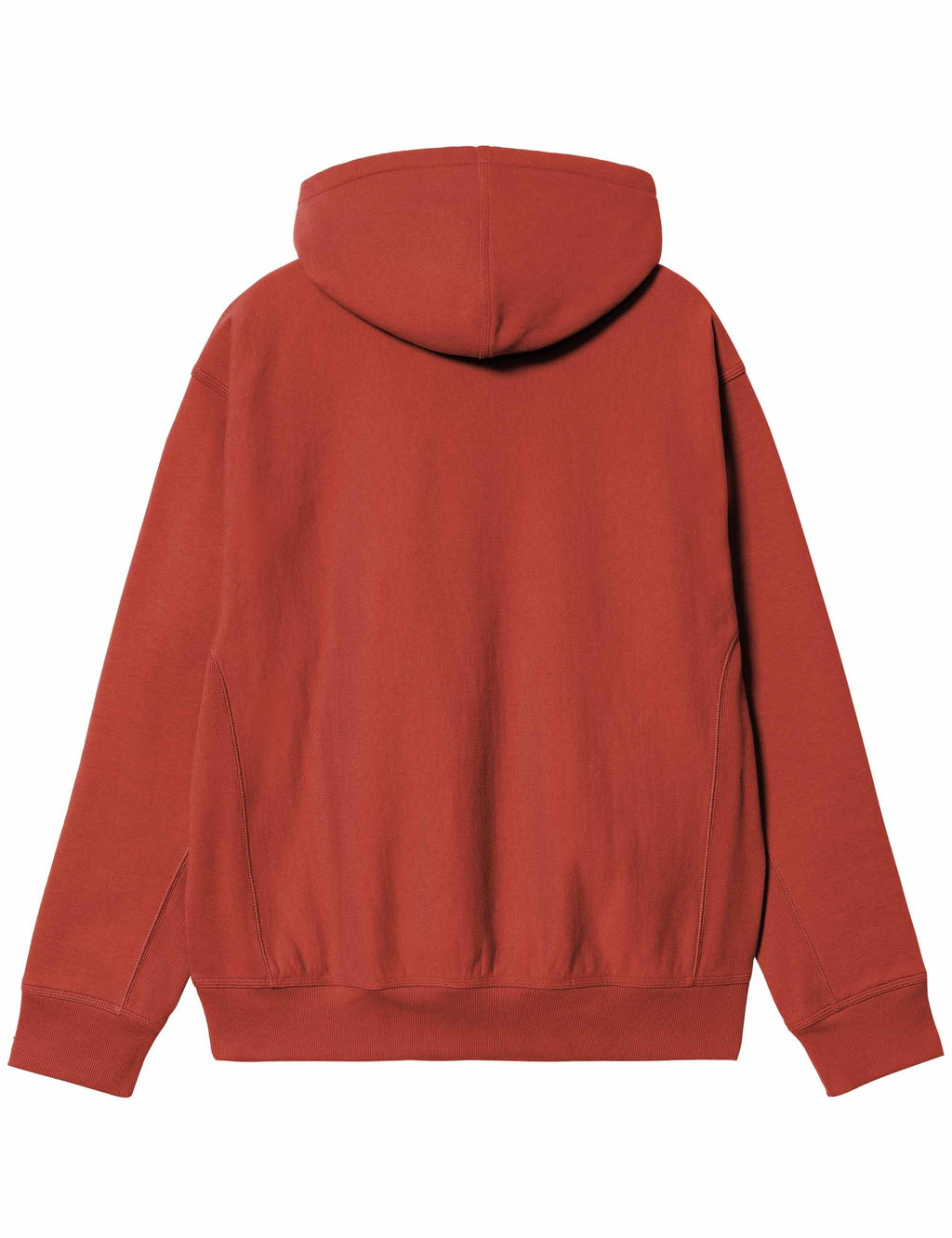 Hooded American Script Sweatshirt - Oxide Red