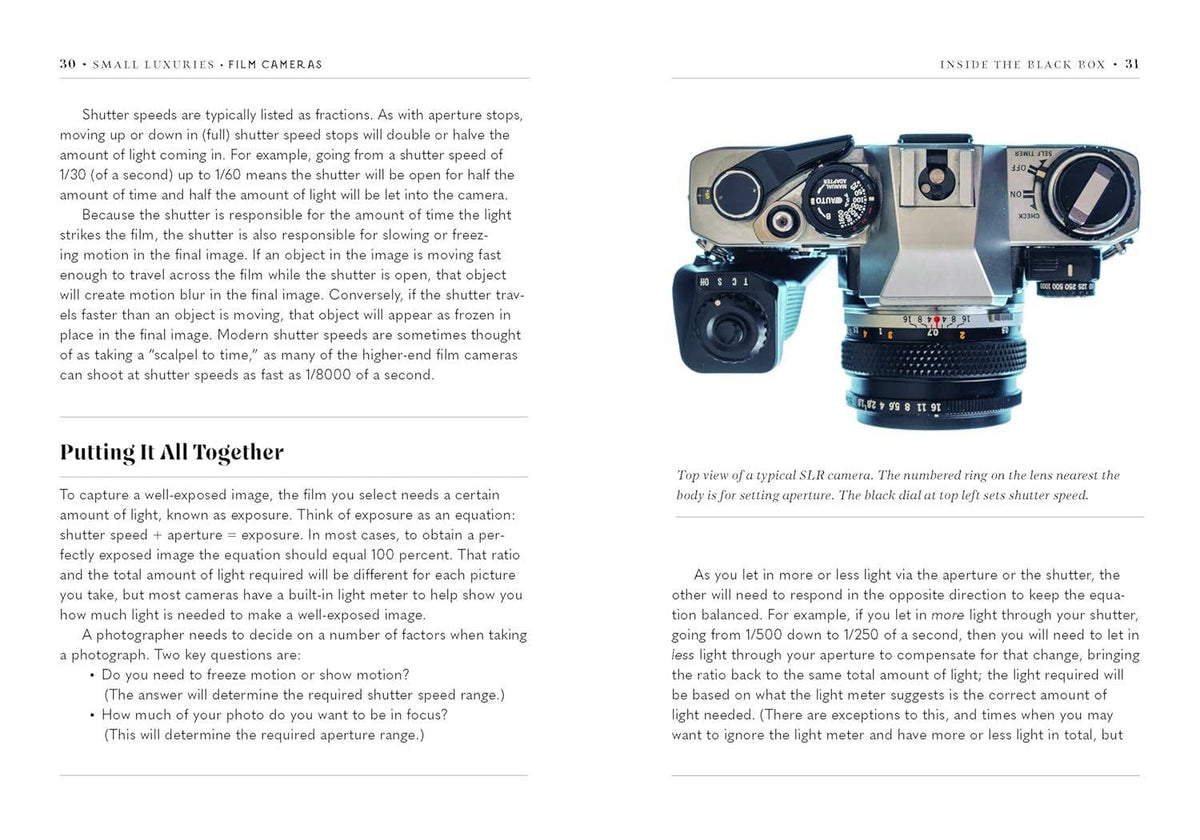 The Quarto Group Small Luxuries: Film Cameras