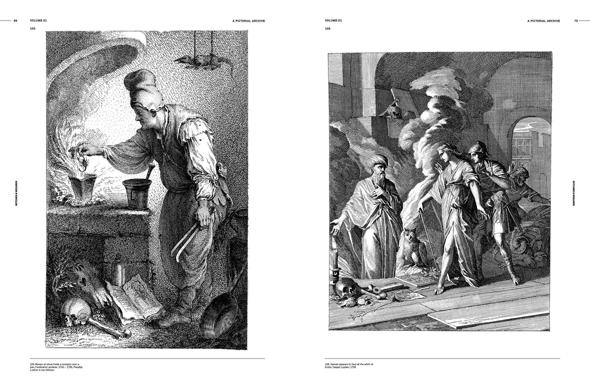 Vault Editions UK Witches & Wizards, an Image Archive for Artists & Designers