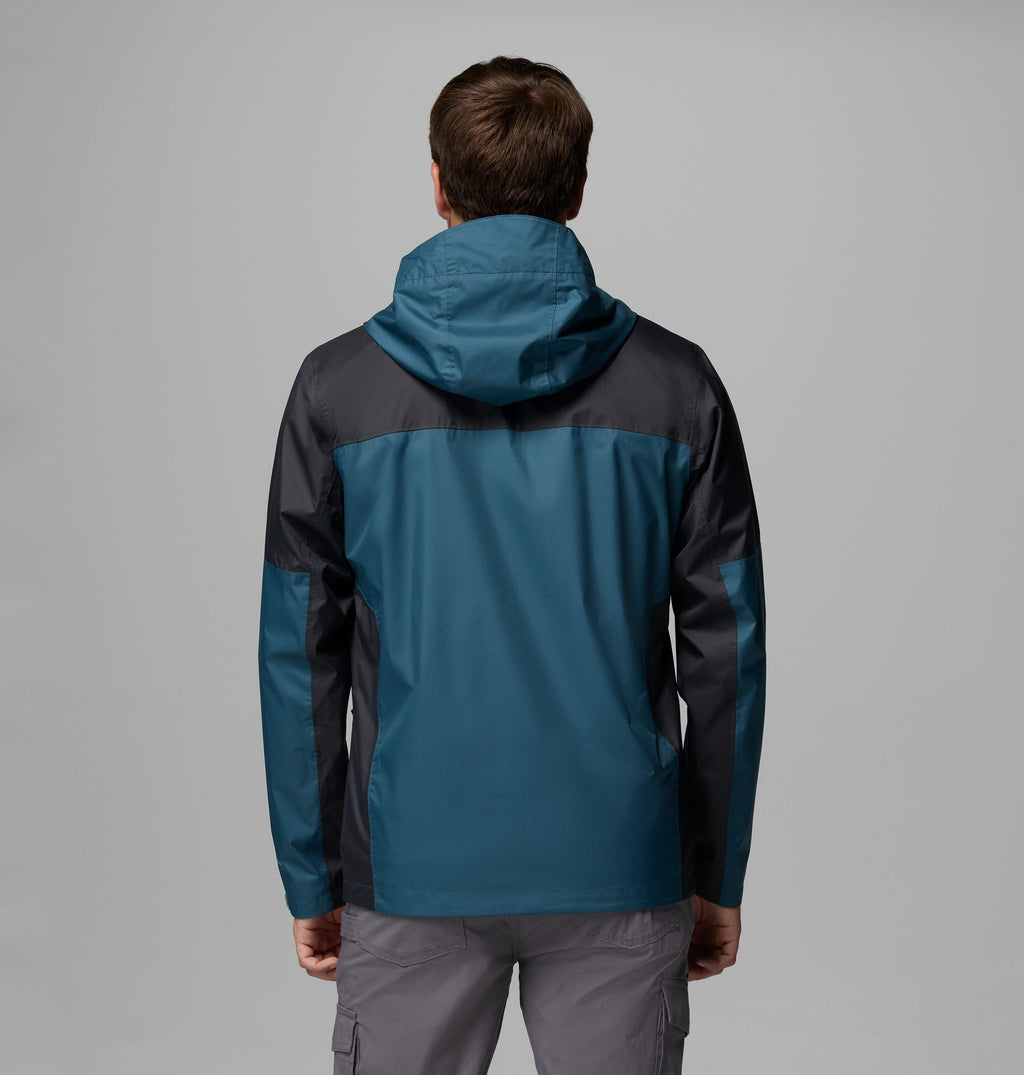 Columbia Inner Limits III Jacket in Everblue, Shark - back