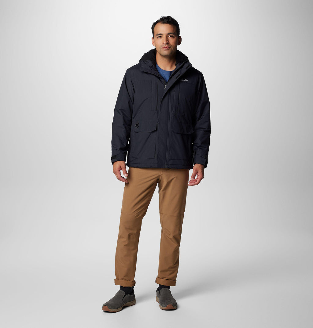 Columbia Landroamer Sherpa Lined Jacket in Black - view a1