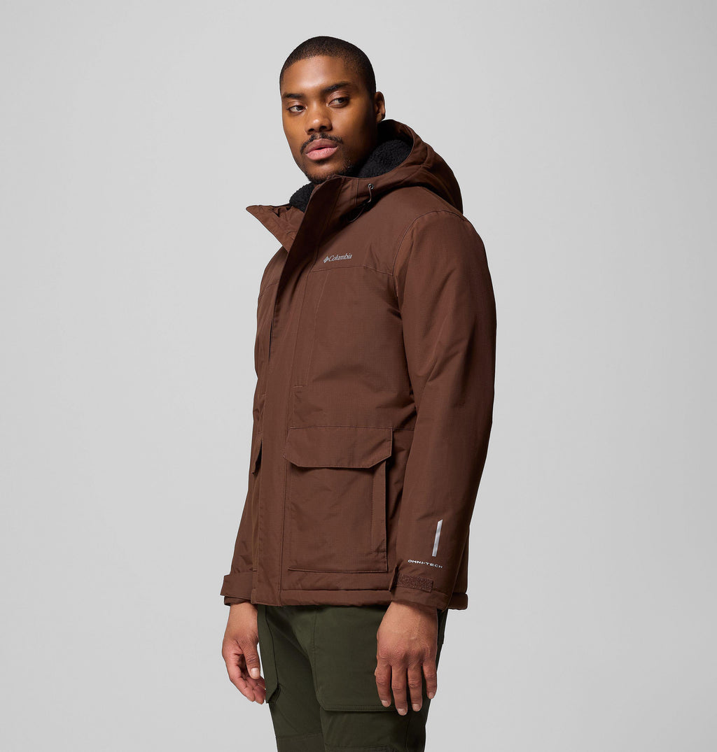Columbia Landroamer Sherpa Lined Jacket in Tobacco - view a1