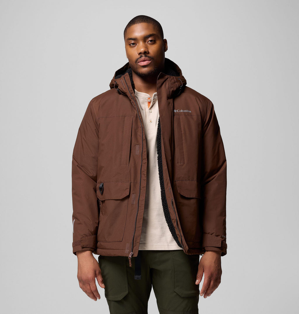 Columbia Landroamer Sherpa Lined Jacket in Tobacco - view a2