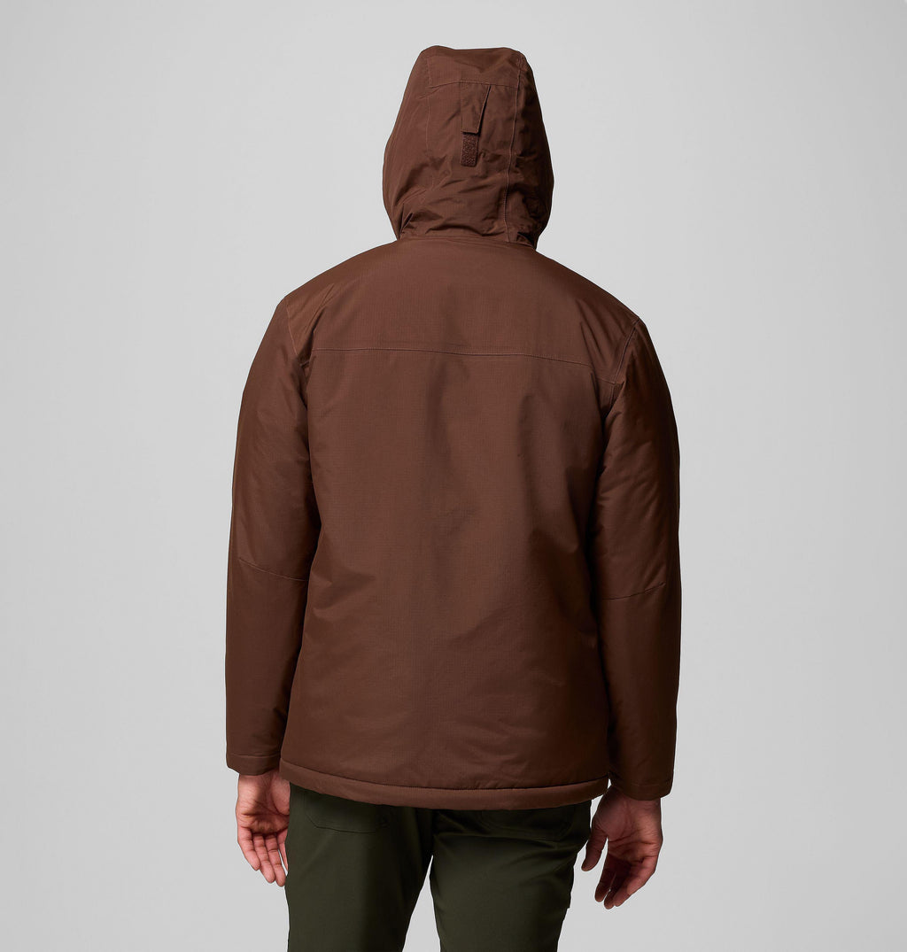 Columbia Landroamer Sherpa Lined Jacket in Tobacco - back